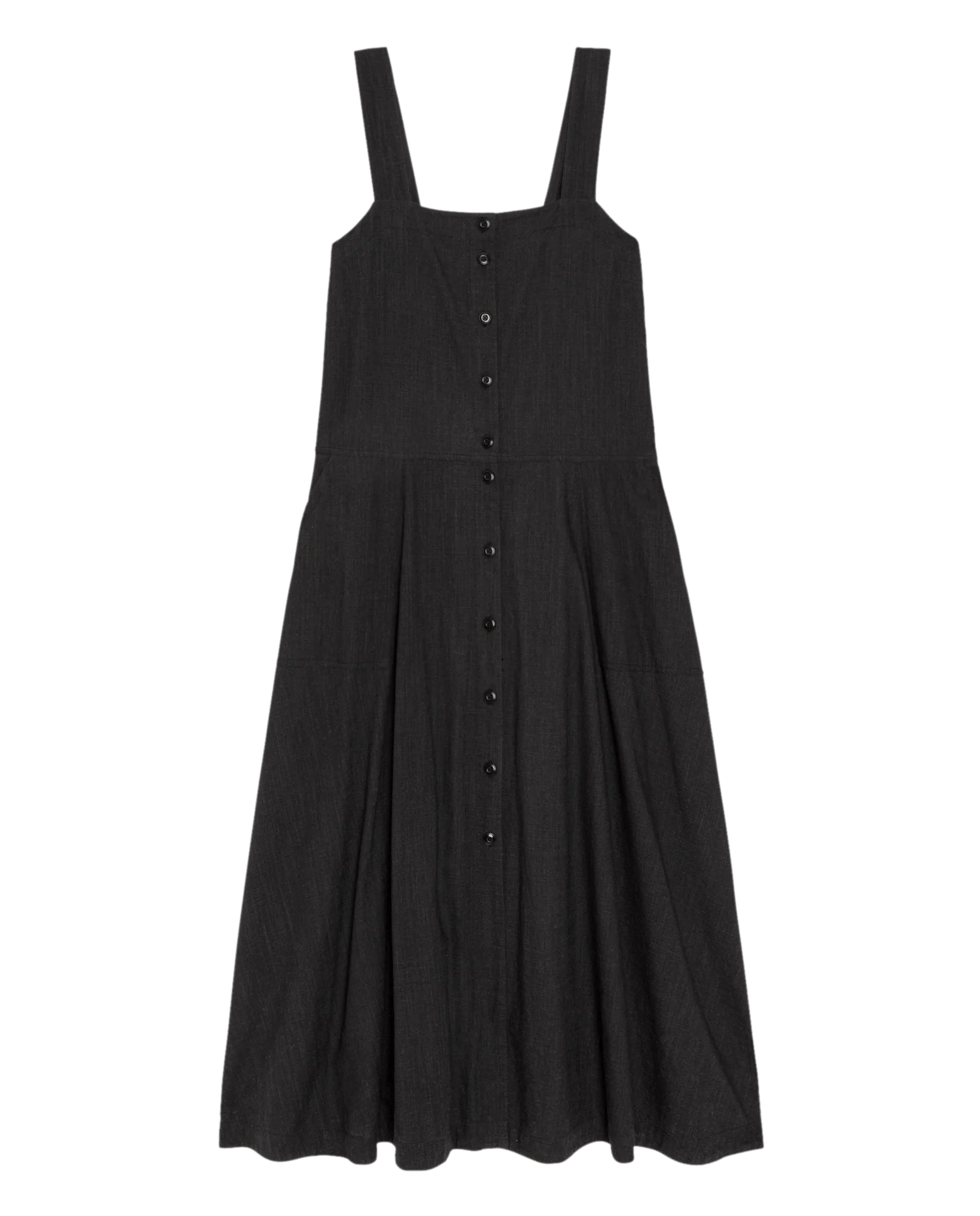 The Apron Dress. -- Black - Image 5