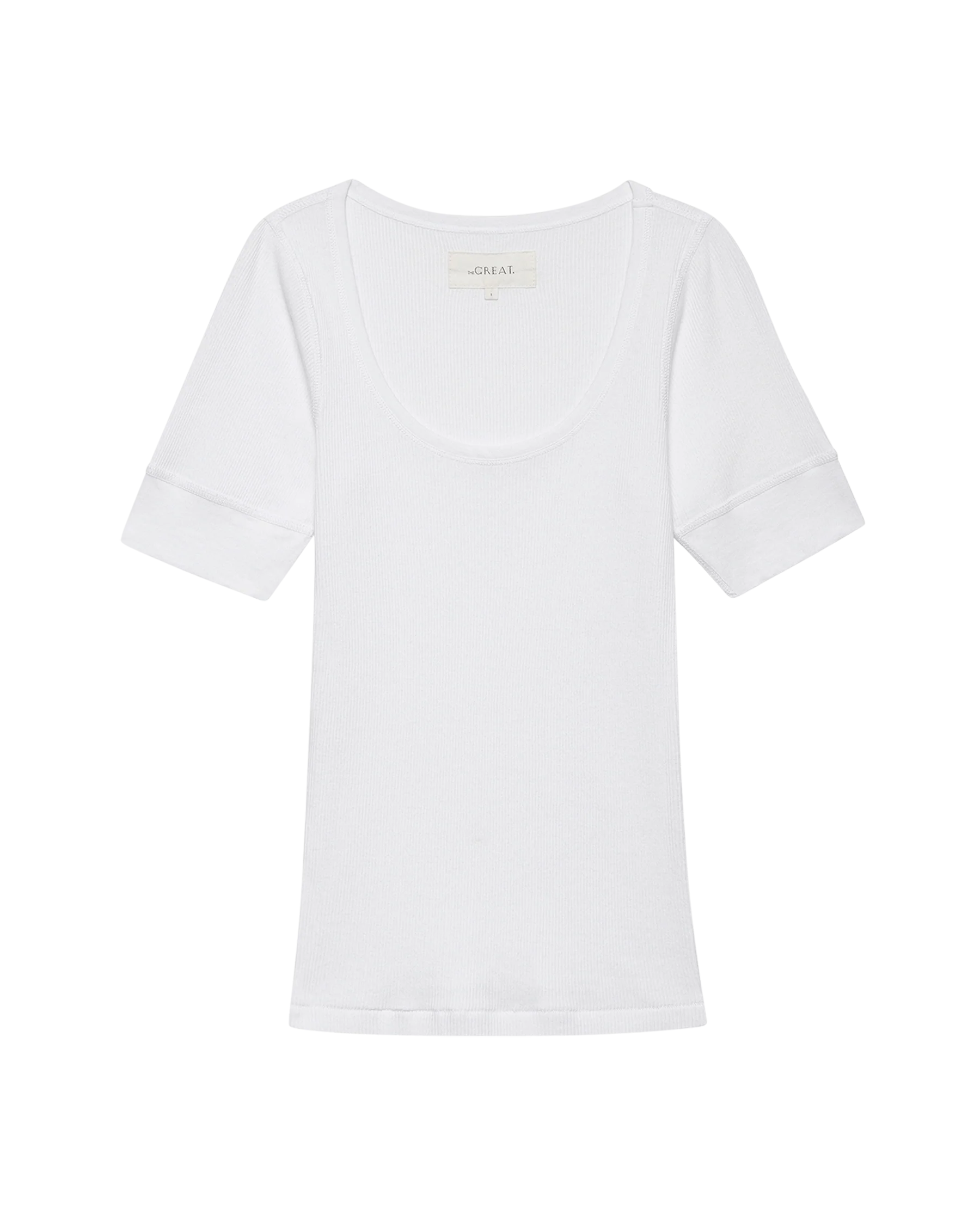 The Baby Rib Ballet Tee. -- True White - Image 4