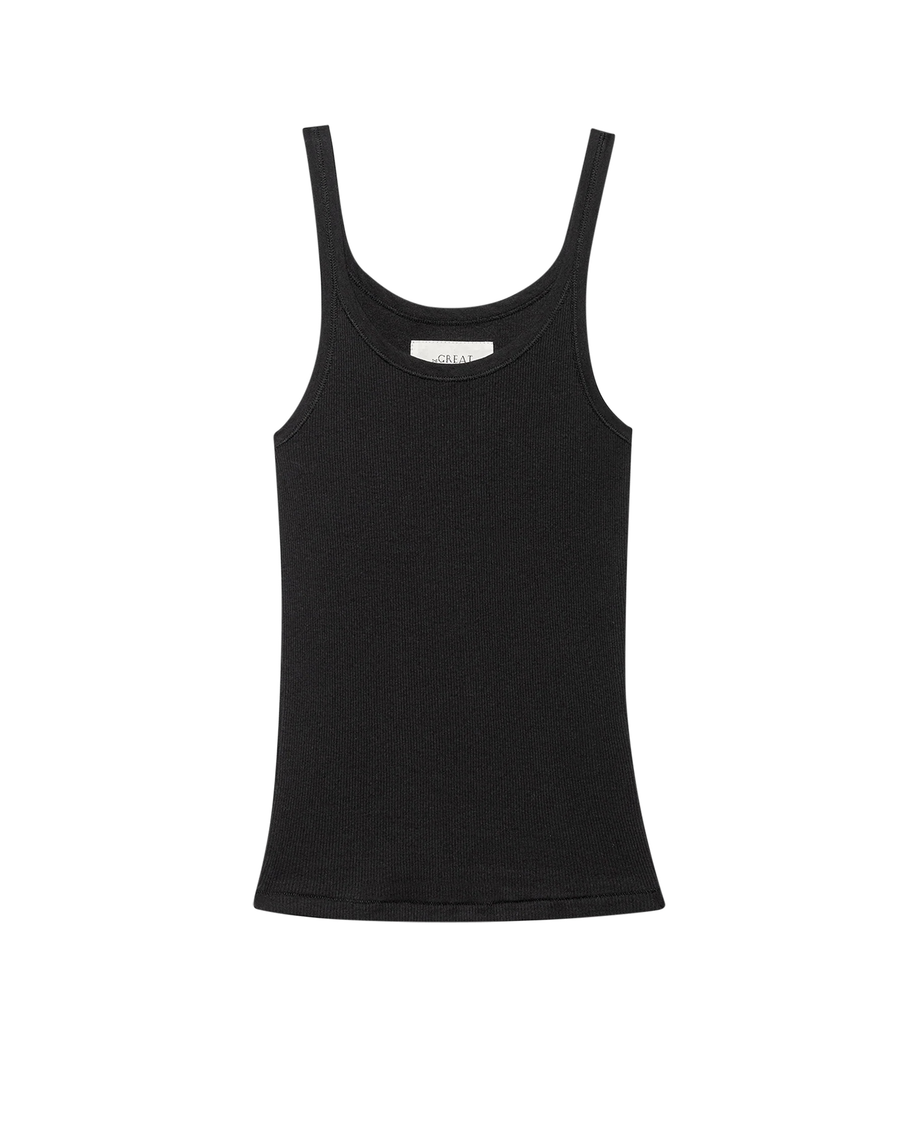 The Baby Rib Tank. -- Almost Black - Image 6