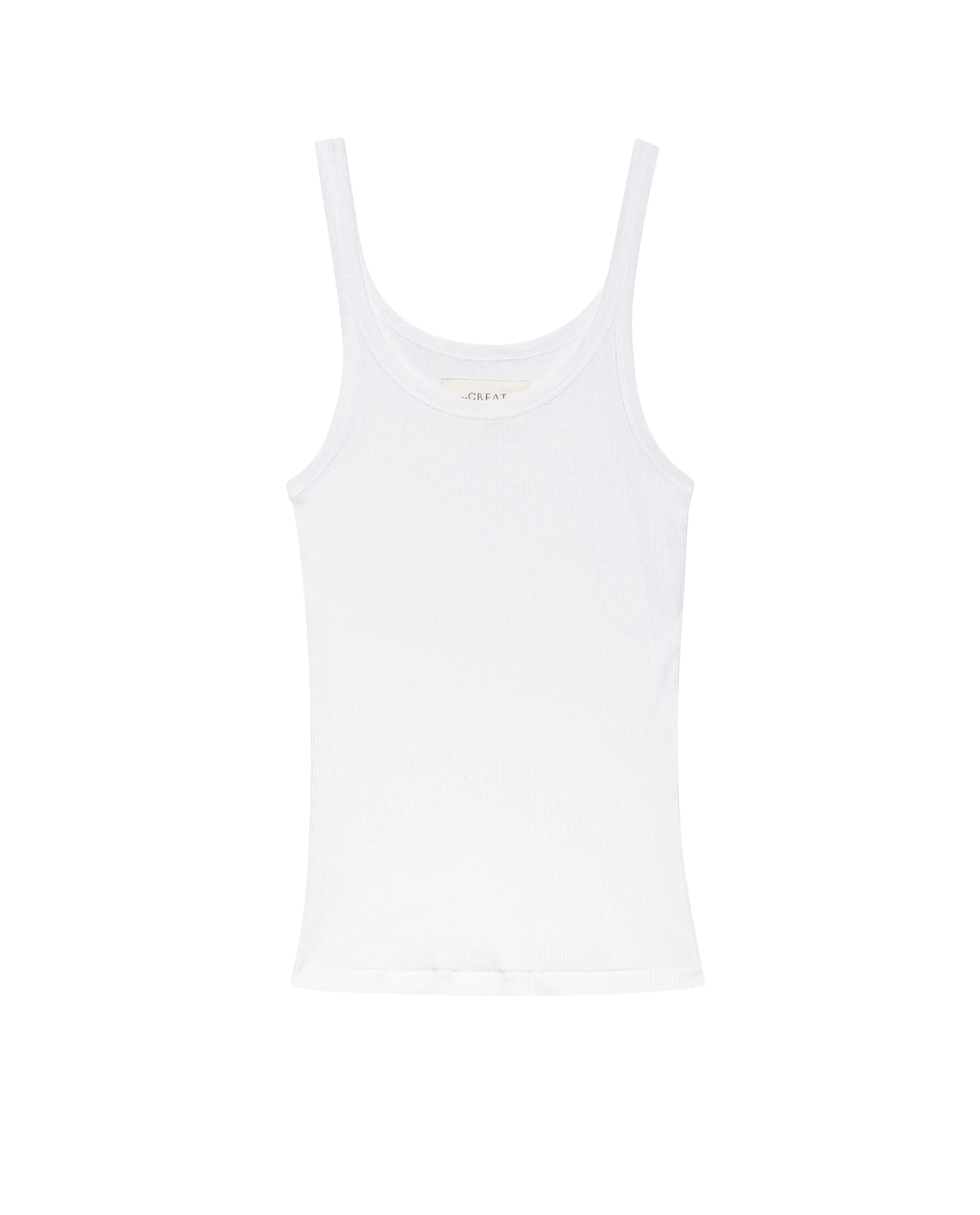 The Baby Rib Tank. -- True White - Image 4