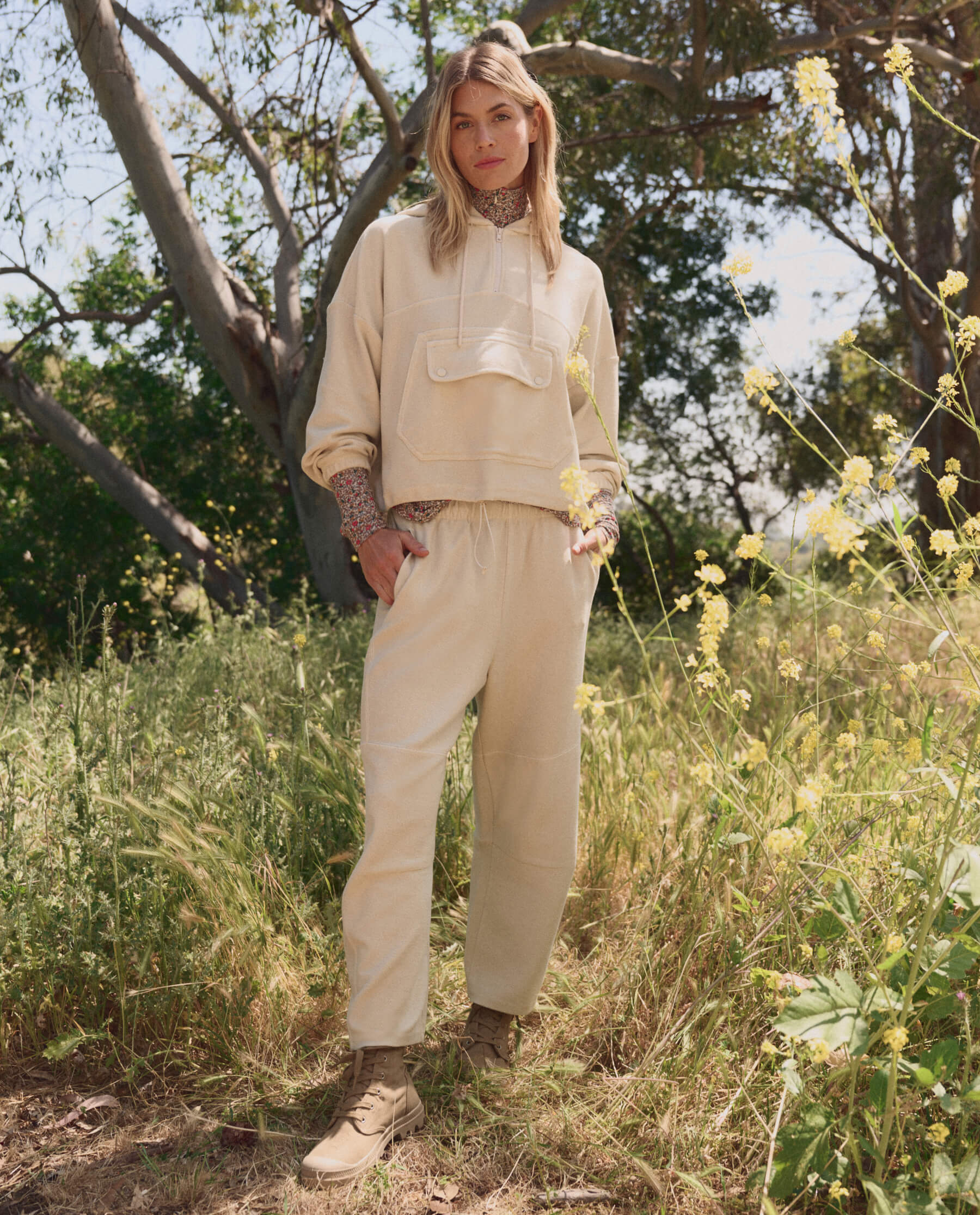 The Basecamp Pullover. -- Oatmilk - Image 2