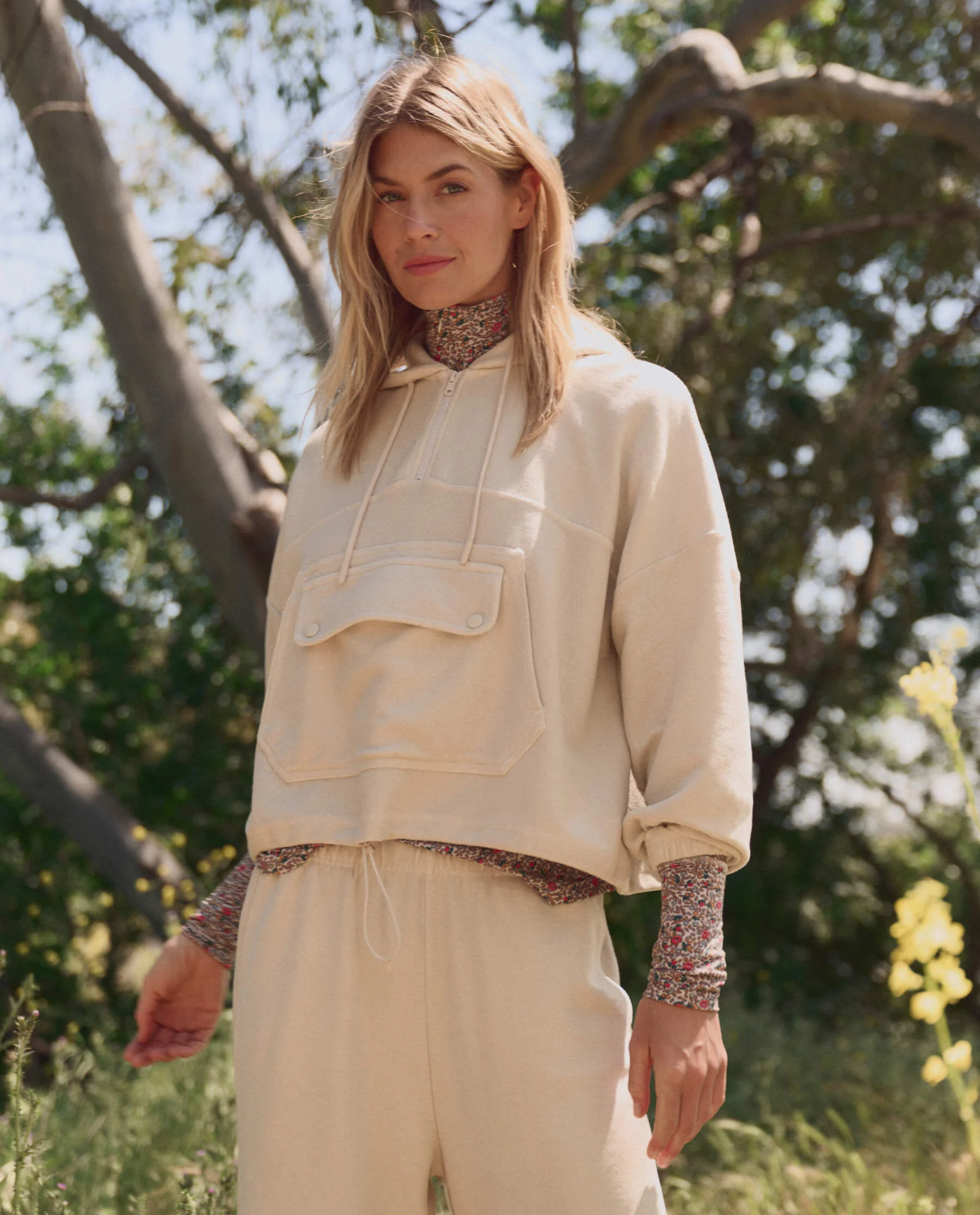 The Basecamp Pullover. -- Oatmilk - Image 3