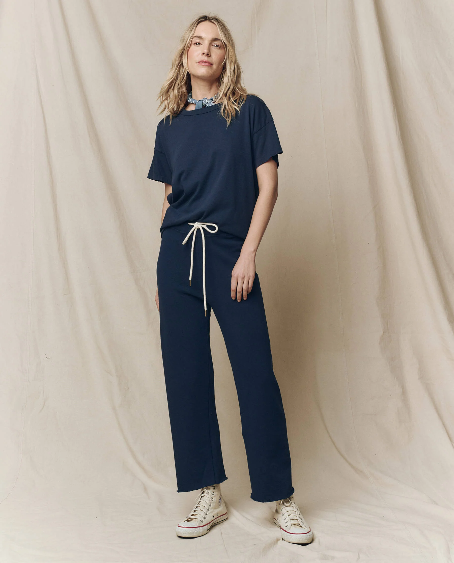The Boxy Crew. Solid -- True Navy - Image 2