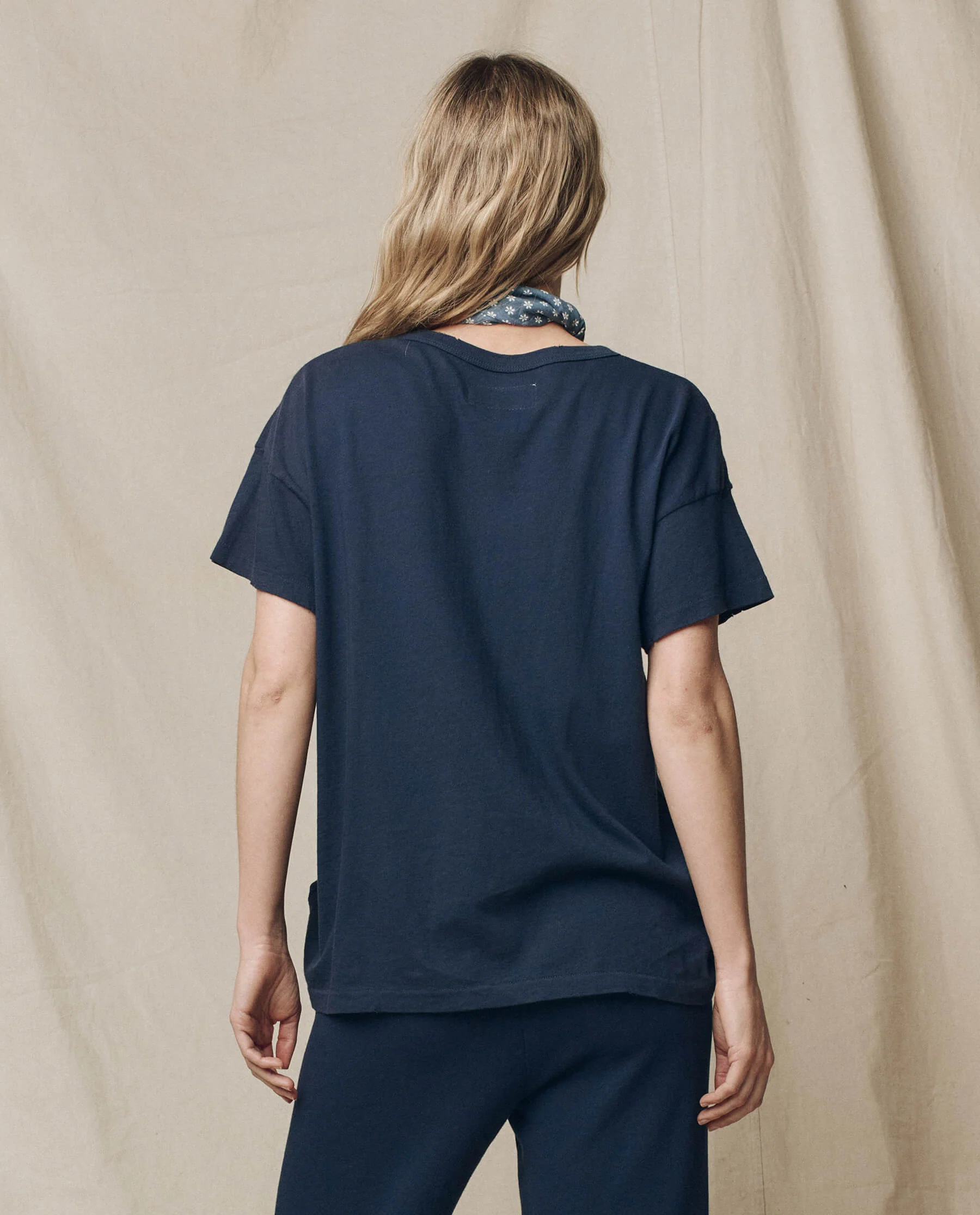 The Boxy Crew. Solid -- True Navy - Image 3