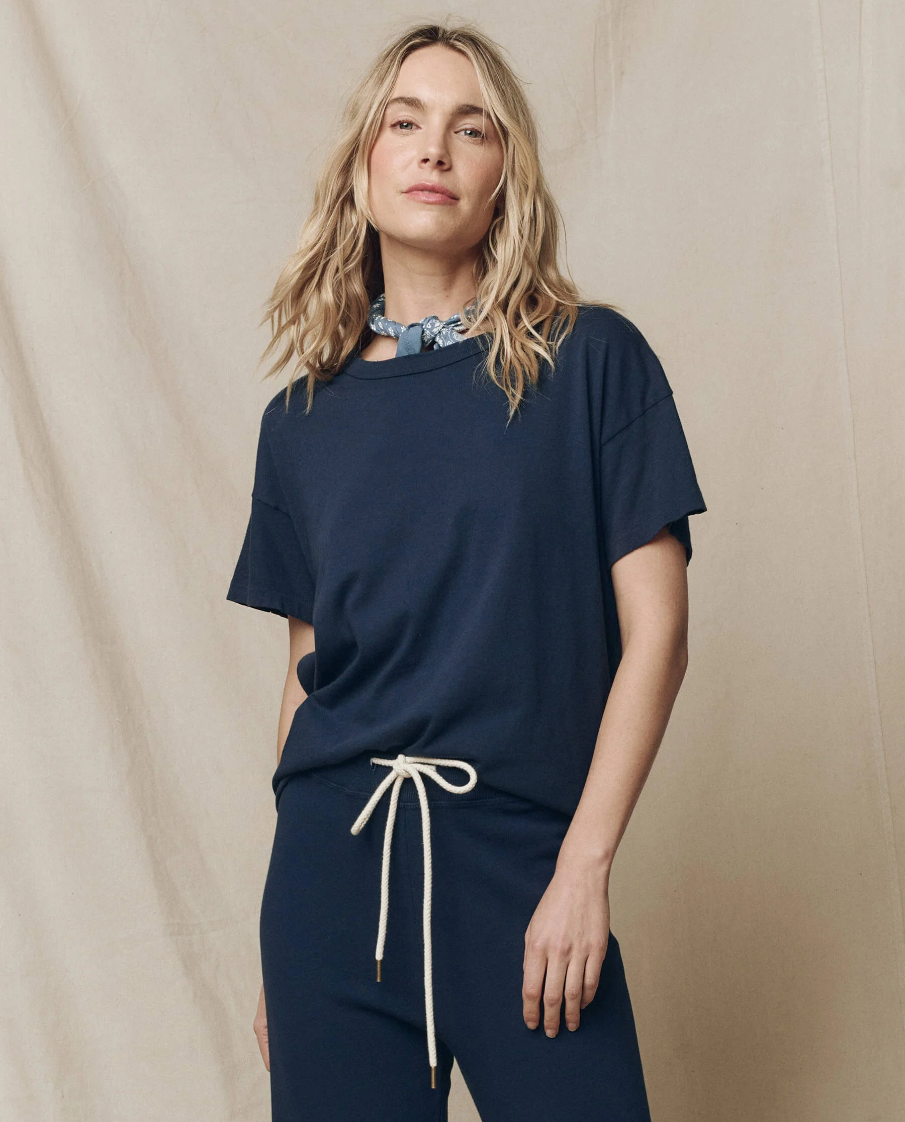 The Boxy Crew. Solid -- True Navy - Image 4