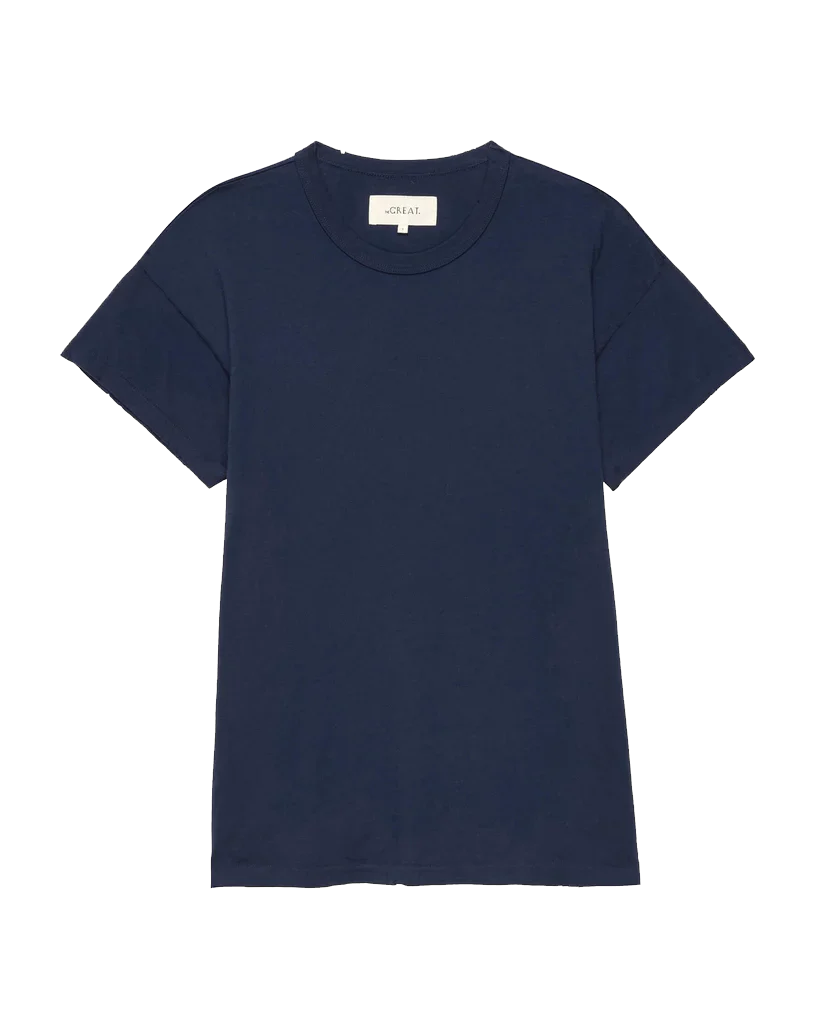 The Boxy Crew. Solid -- True Navy - Image 5