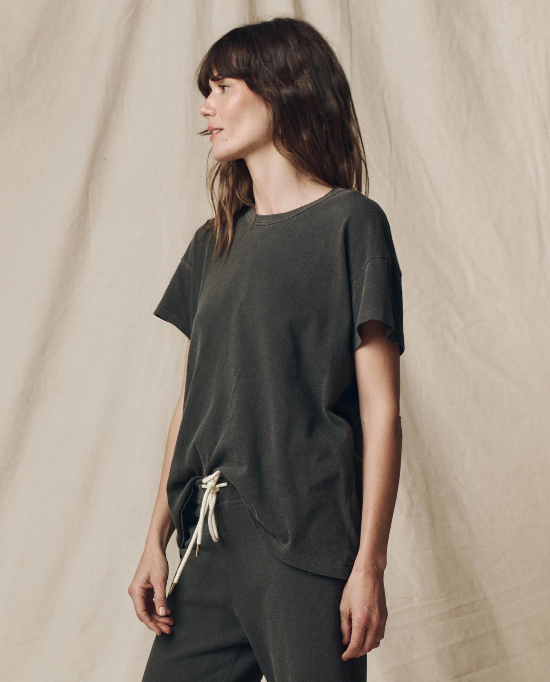 The Boxy Crew. Solid -- Washed Black - Image 3