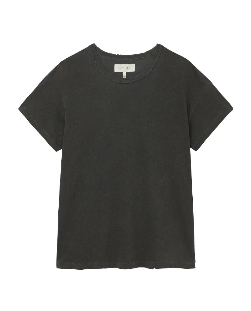 The Boxy Crew. Solid -- Washed Black - Image 5