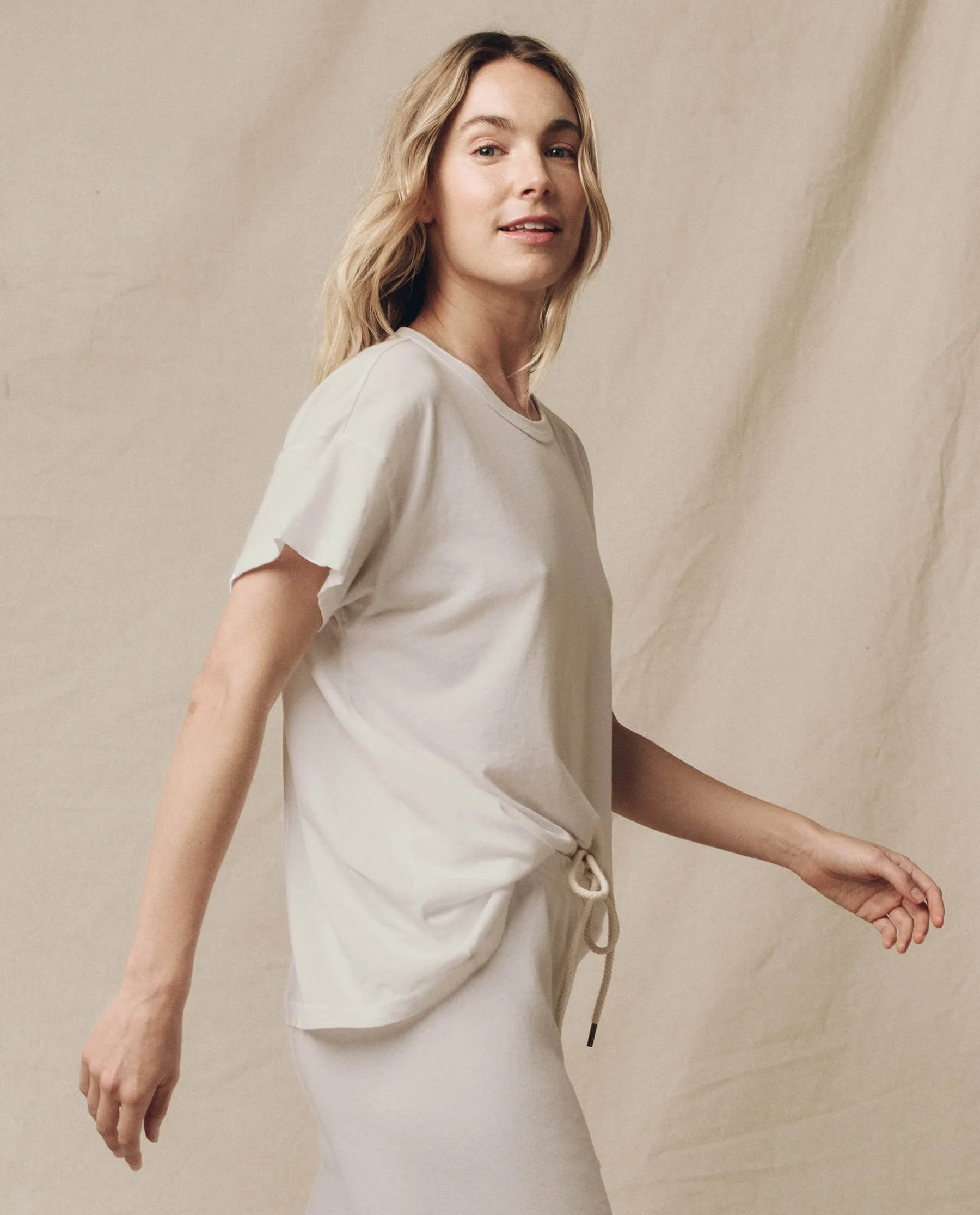 The Boxy Crew. Solid -- Washed White - Image 3