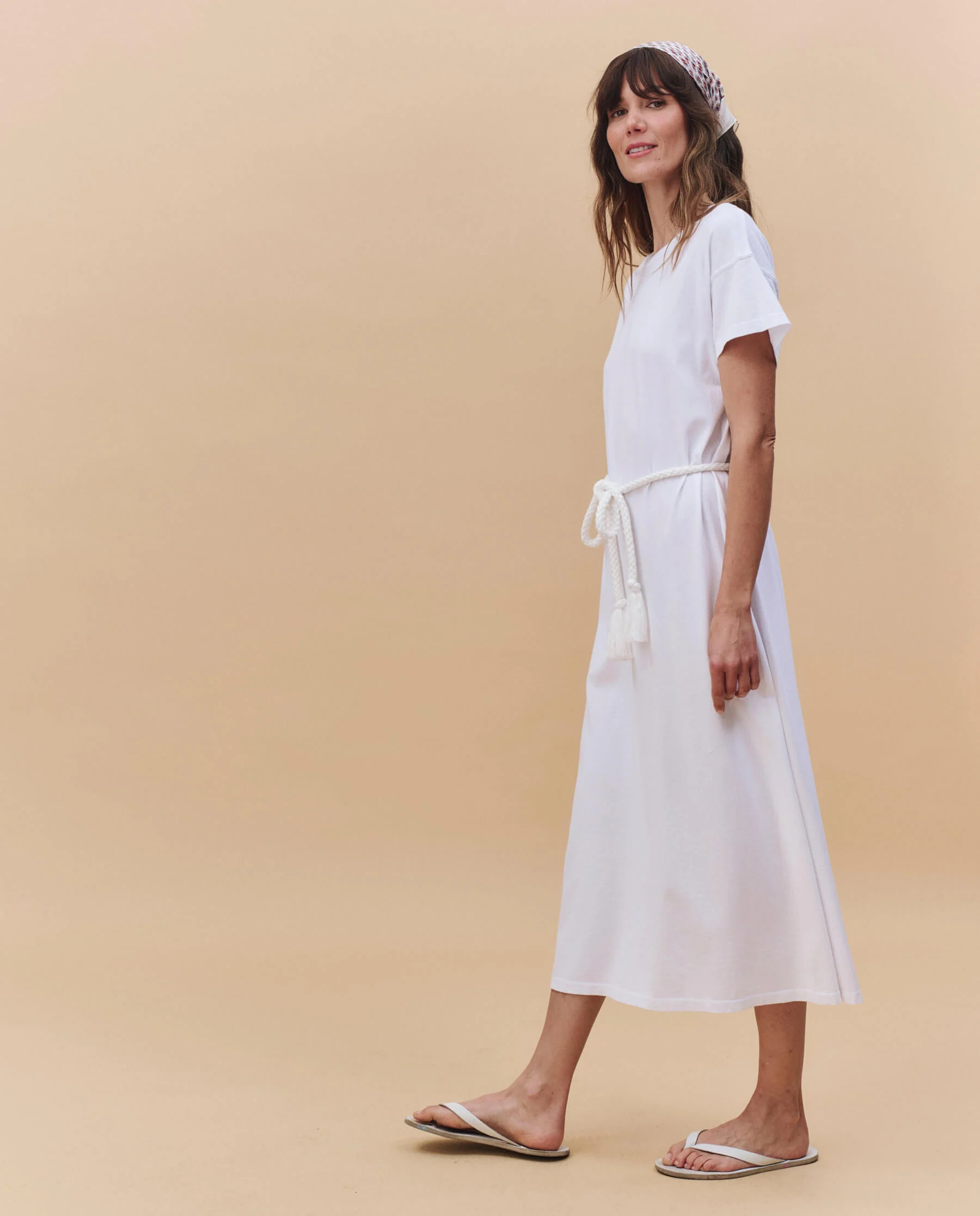 The Boxy Tee Dress. -- True White - Image 3