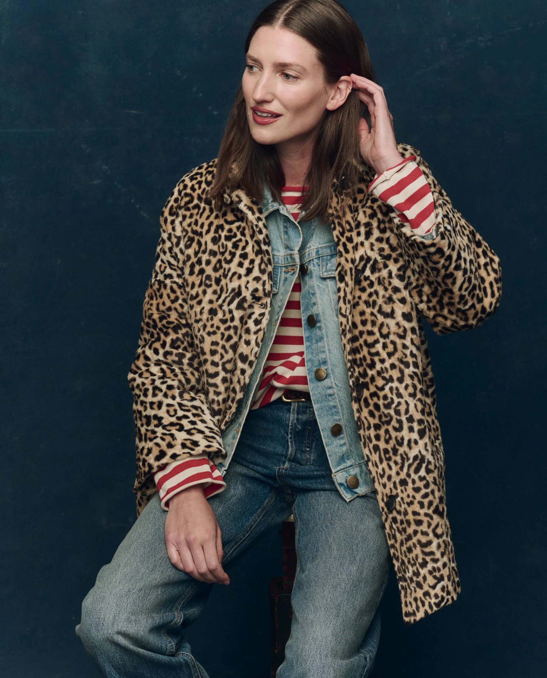 The Car Coat. -- Vintage Leopard - Image 4