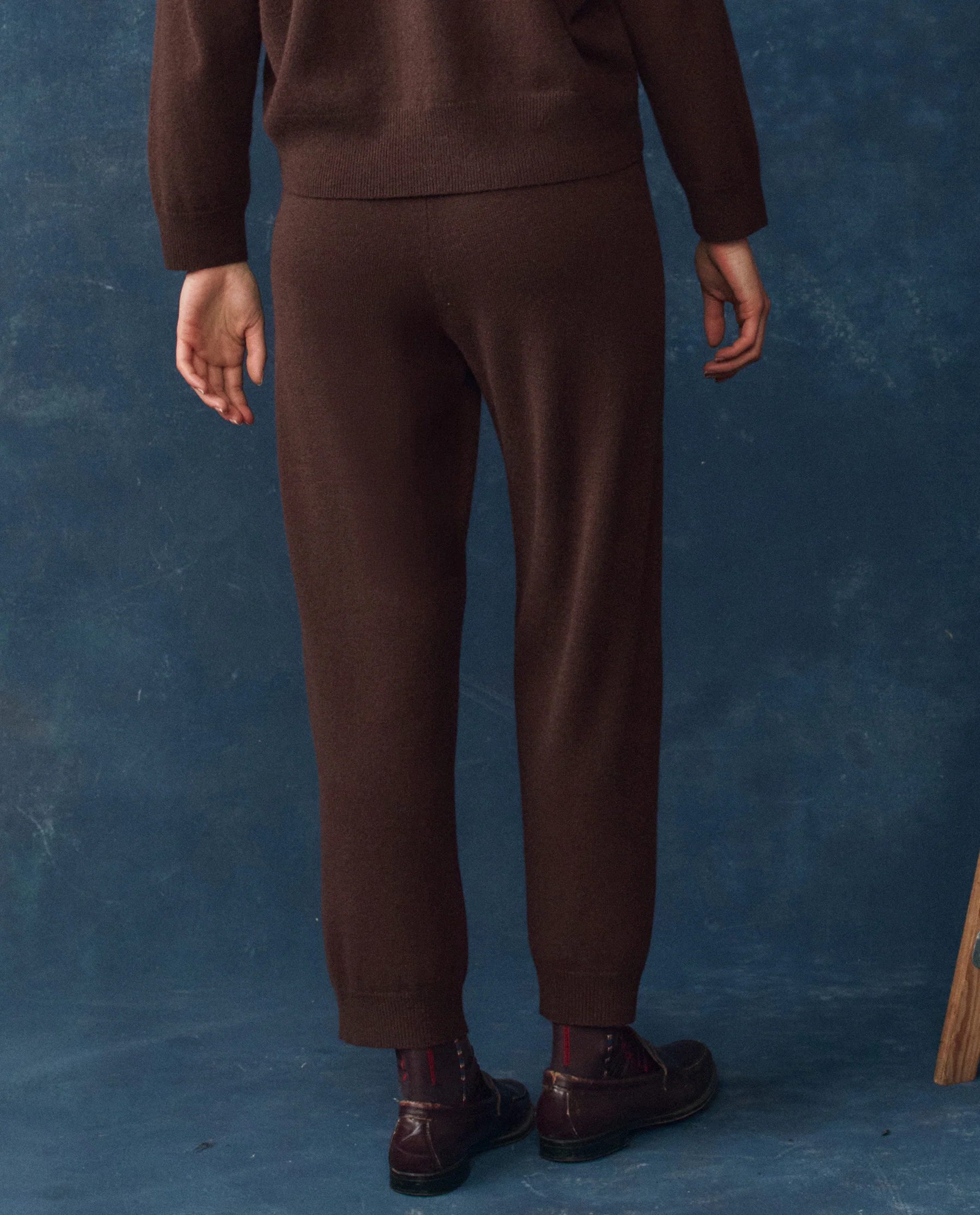 The Cashmere Lantern Pant. -- Chocolate - Image 2