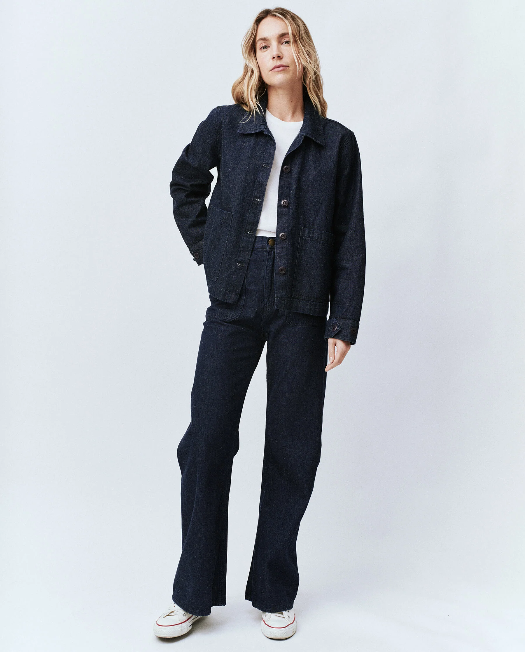 The Chore Jacket. -- Rinse Wash - Image 3