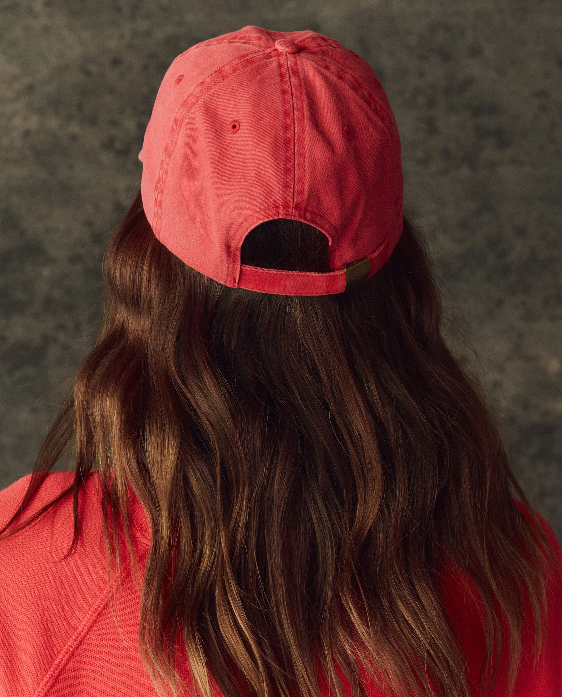 The Classic Baseball Hat. -- Bright Red - Image 2