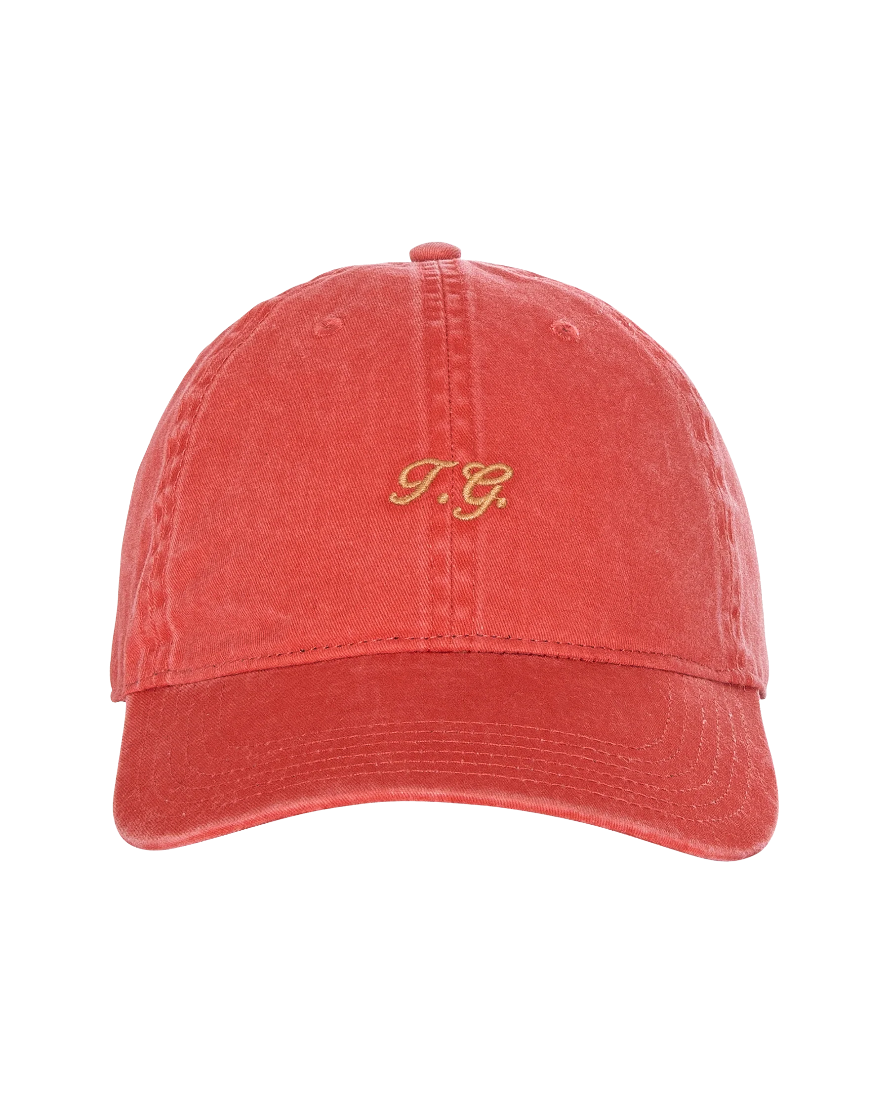 The Classic Baseball Hat. -- Bright Red - Image 4