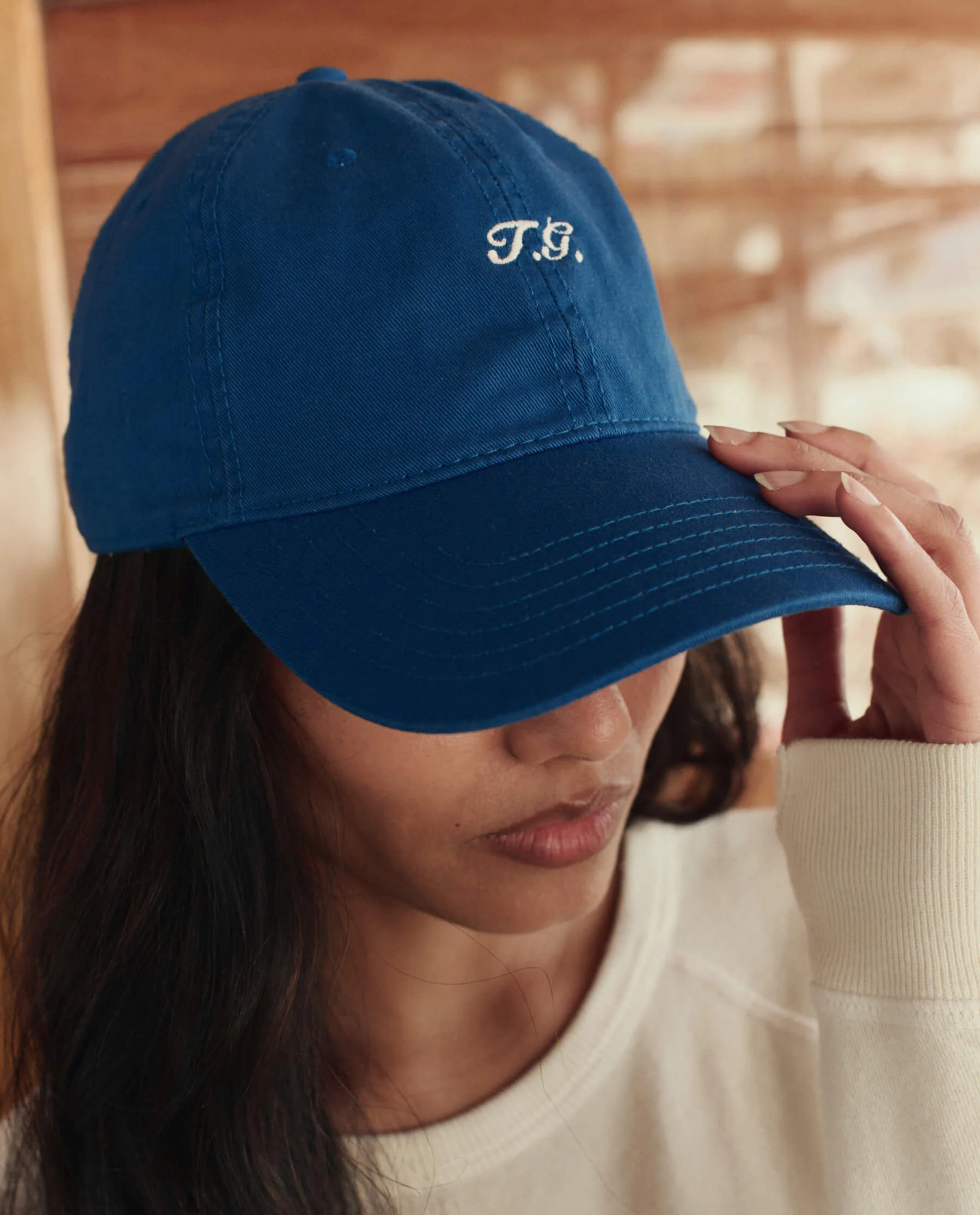 The Classic Baseball Hat. -- Cobalt - Image 3