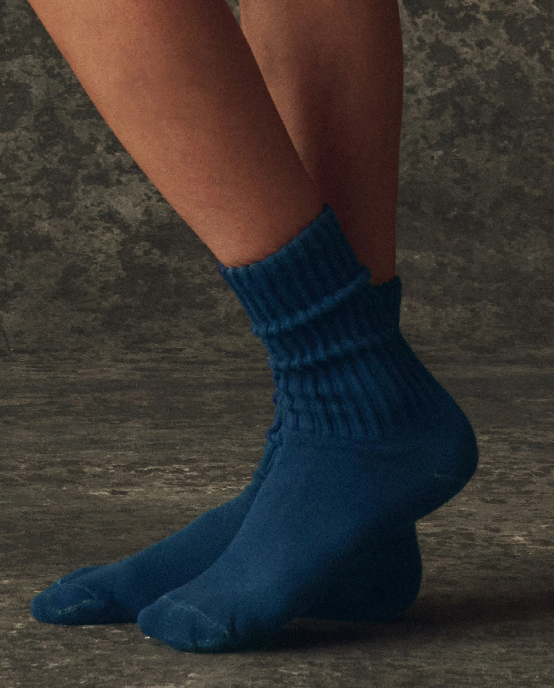 The Classic Crew Sock. -- Navy - Image 2