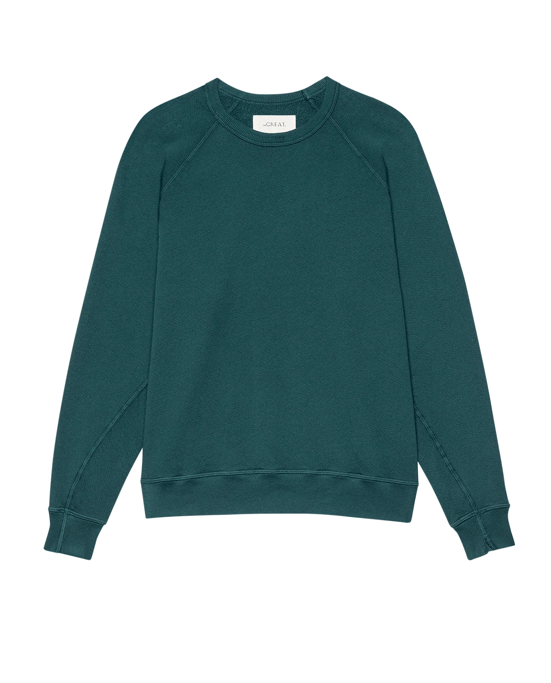 The College Sweatshirt. Solid -- Dark Slate - Image 5
