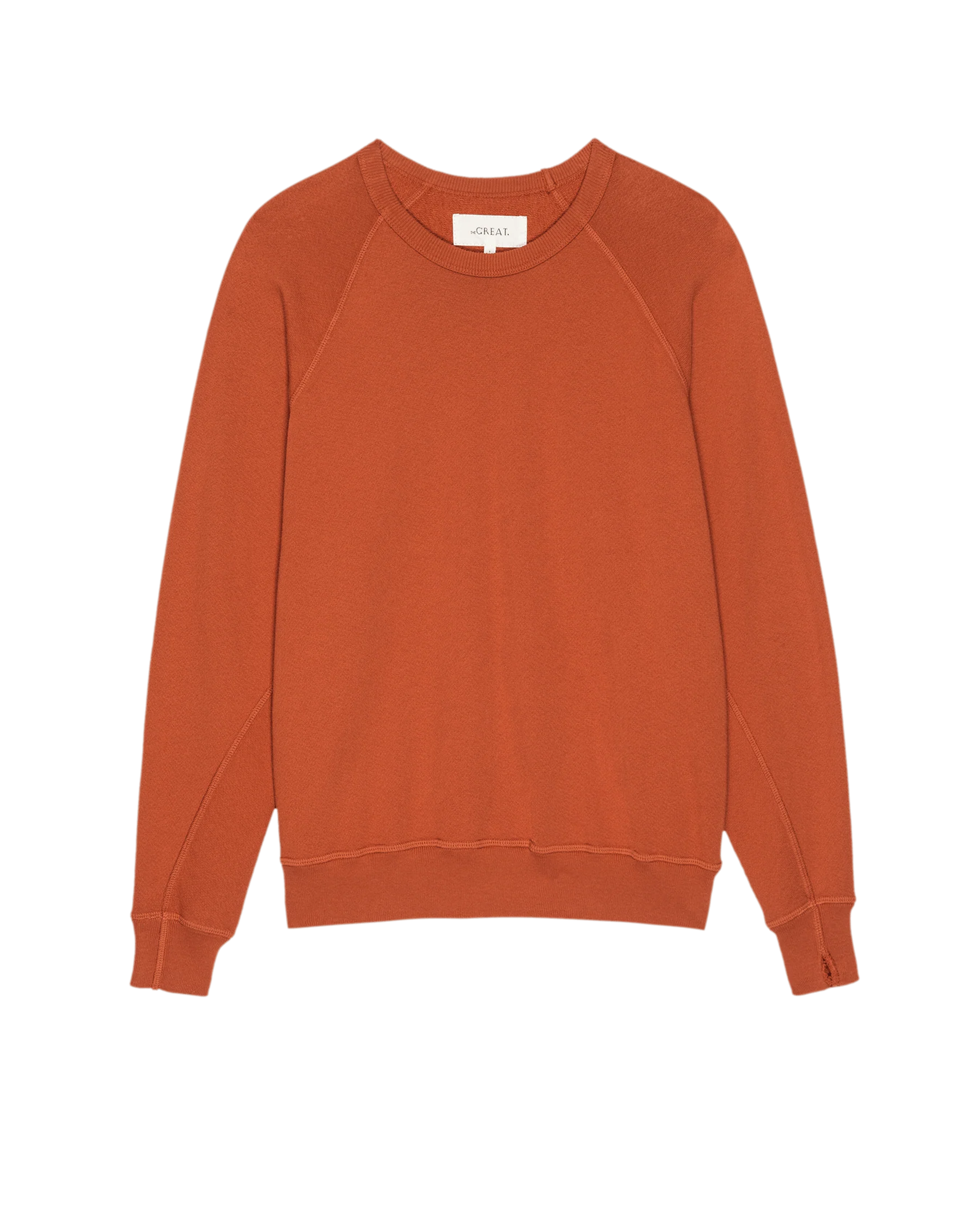 The College Sweatshirt. Solid -- Desert Clay - Image 5