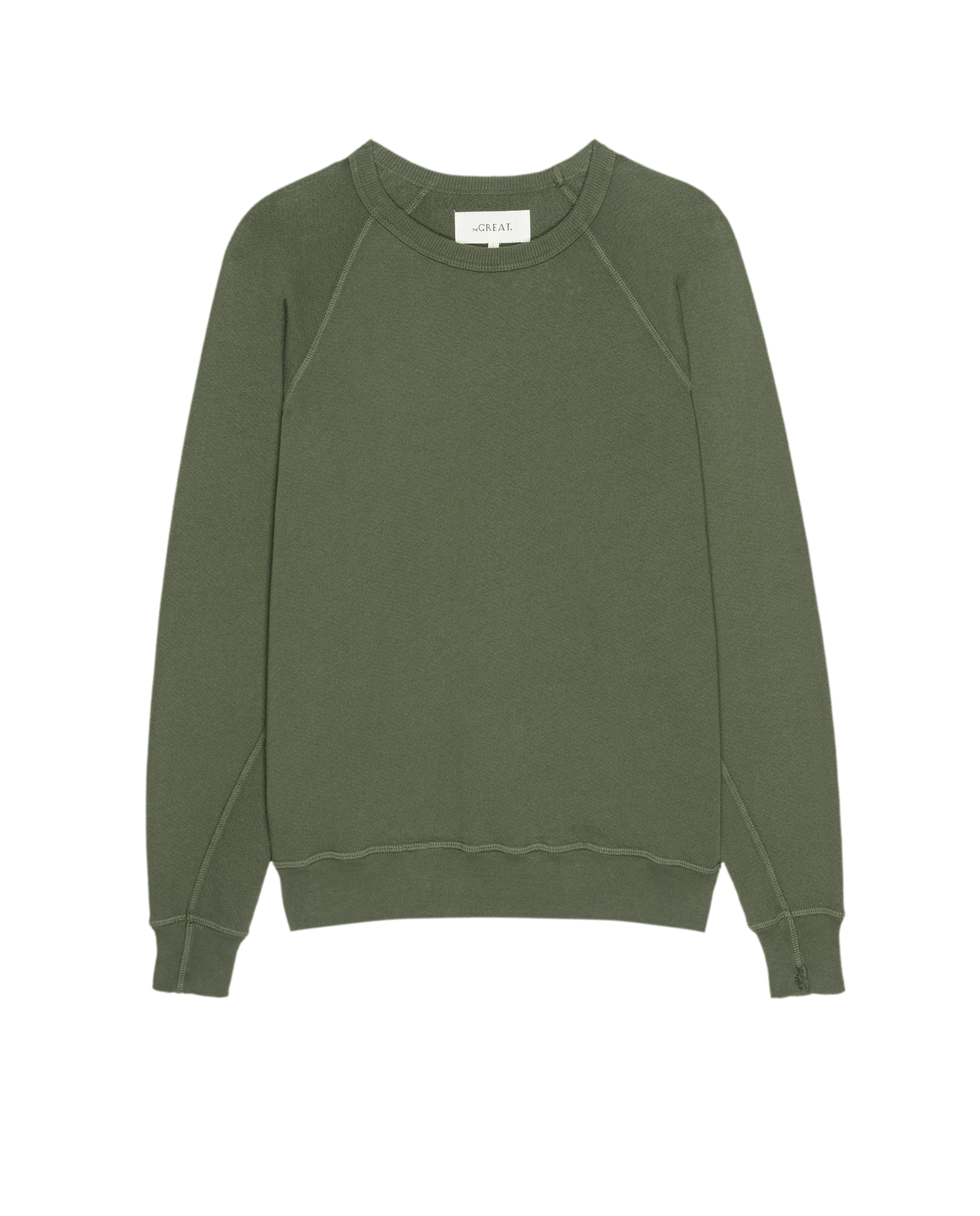 The College Sweatshirt. Solid -- Heritage Army - Image 5