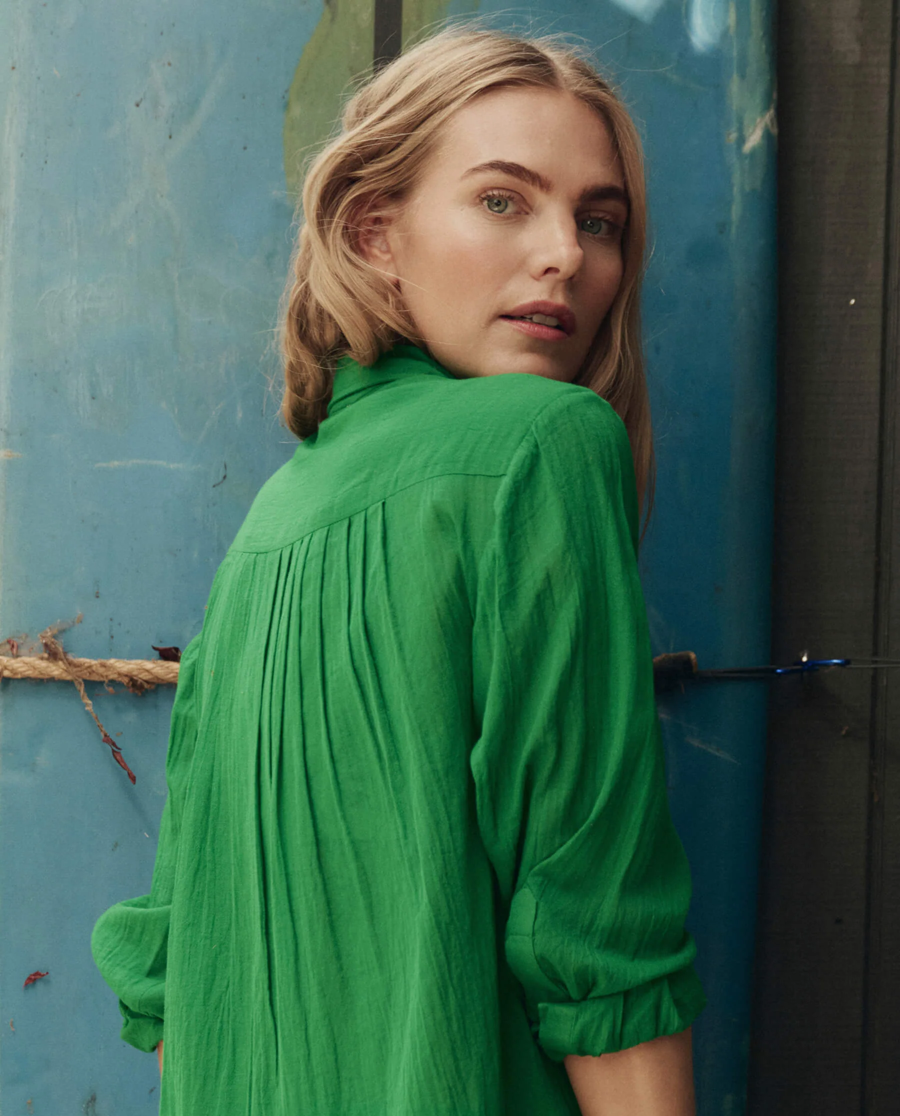 The Cove Shirt. -- Bright Sprig - Image 3