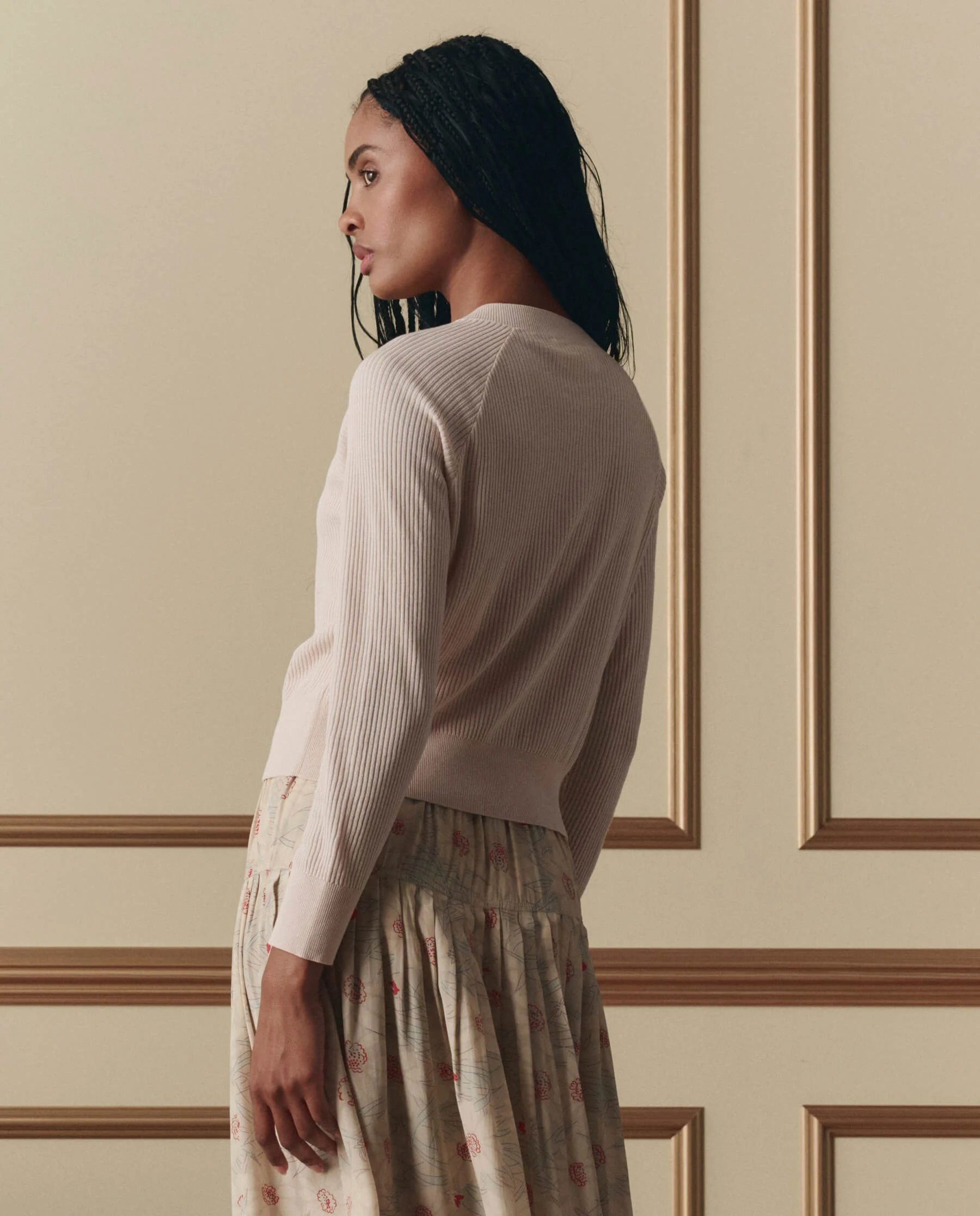 The Dainty Cardigan. -- Soft Petal - Image 4