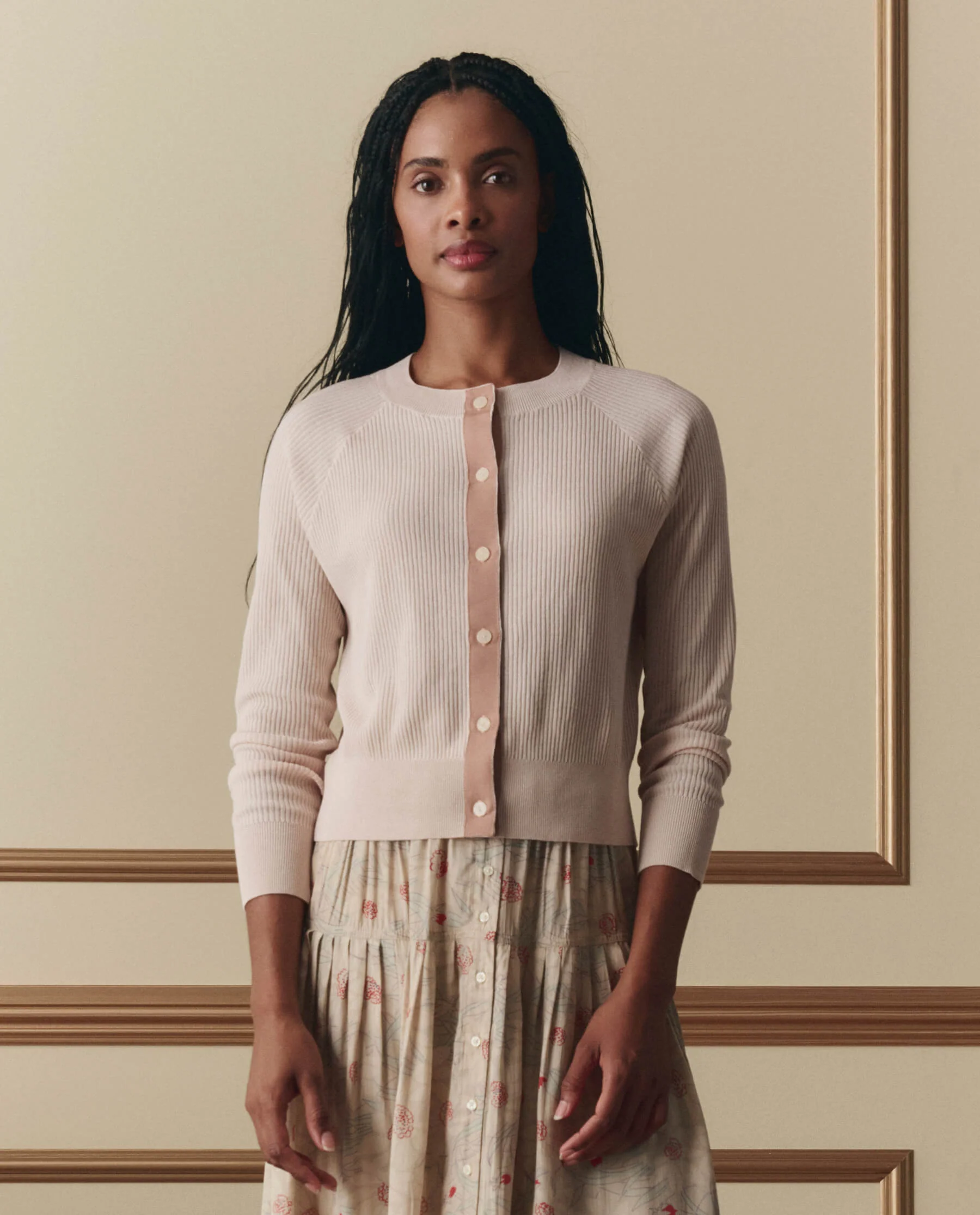 The Dainty Cardigan. -- Soft Petal - Image 5