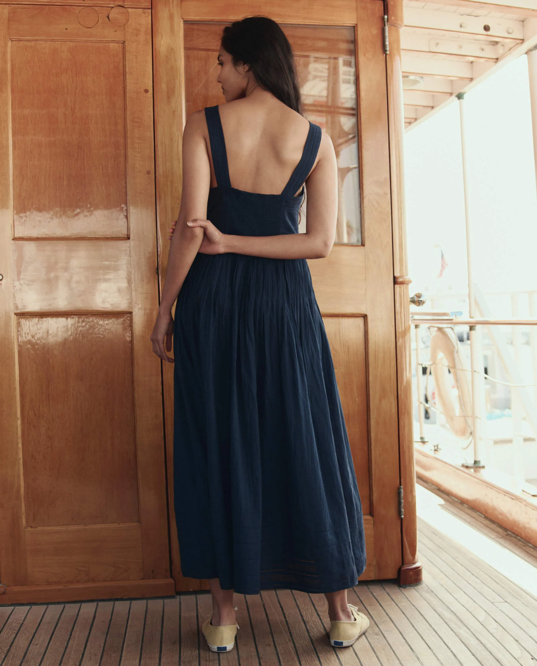 The Day Break Dress. -- Navy - Image 4