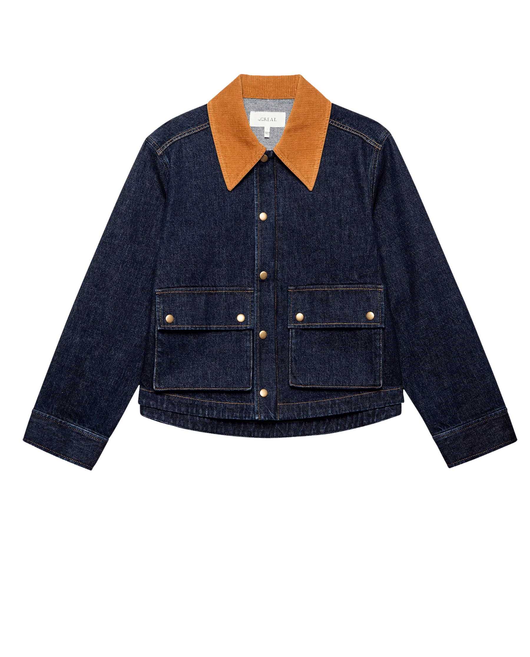 The Denim Swingy Jacket. -- Midnight Rinse - Image 6