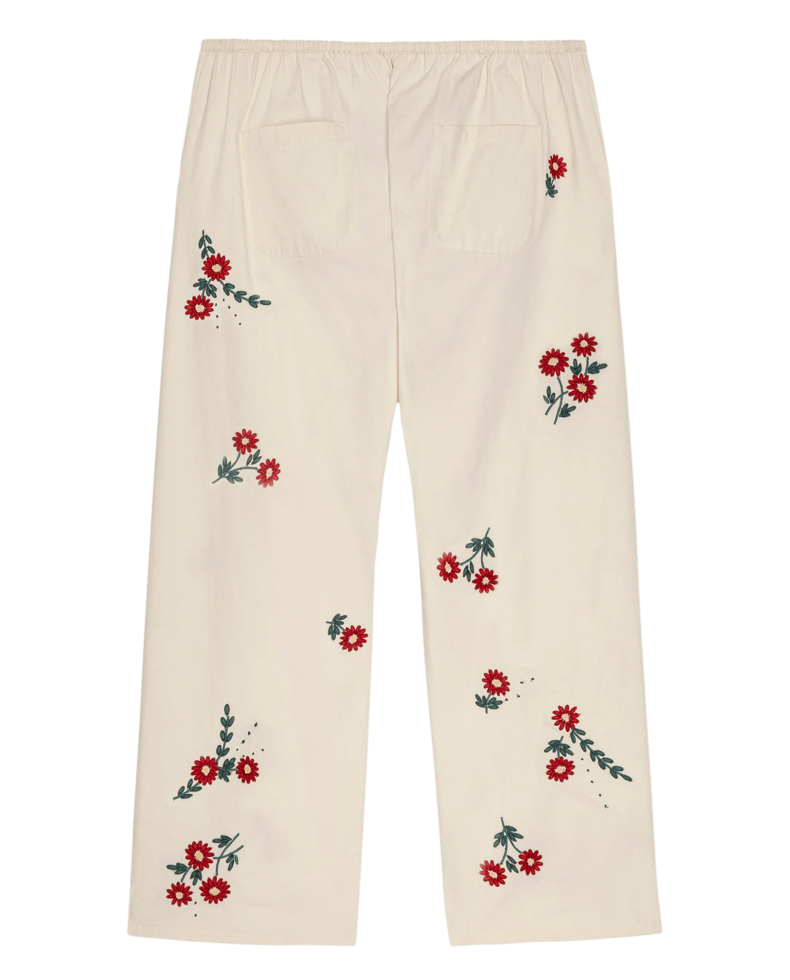 The Easy Pant. -- Natural With Field Floral Emb - Image 5