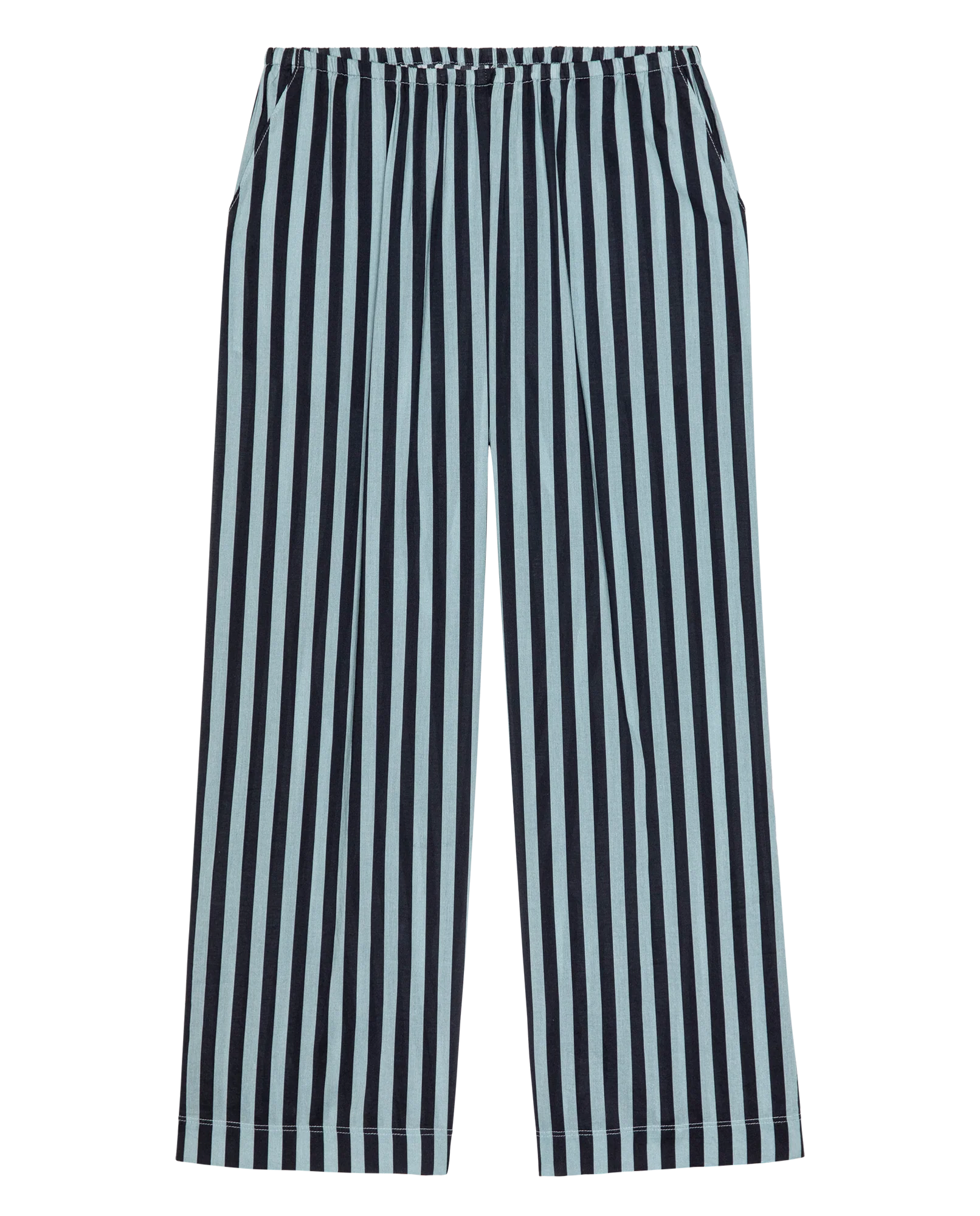 The Everyday Pull On Pant. -- Blue Club Stripe - Image 6