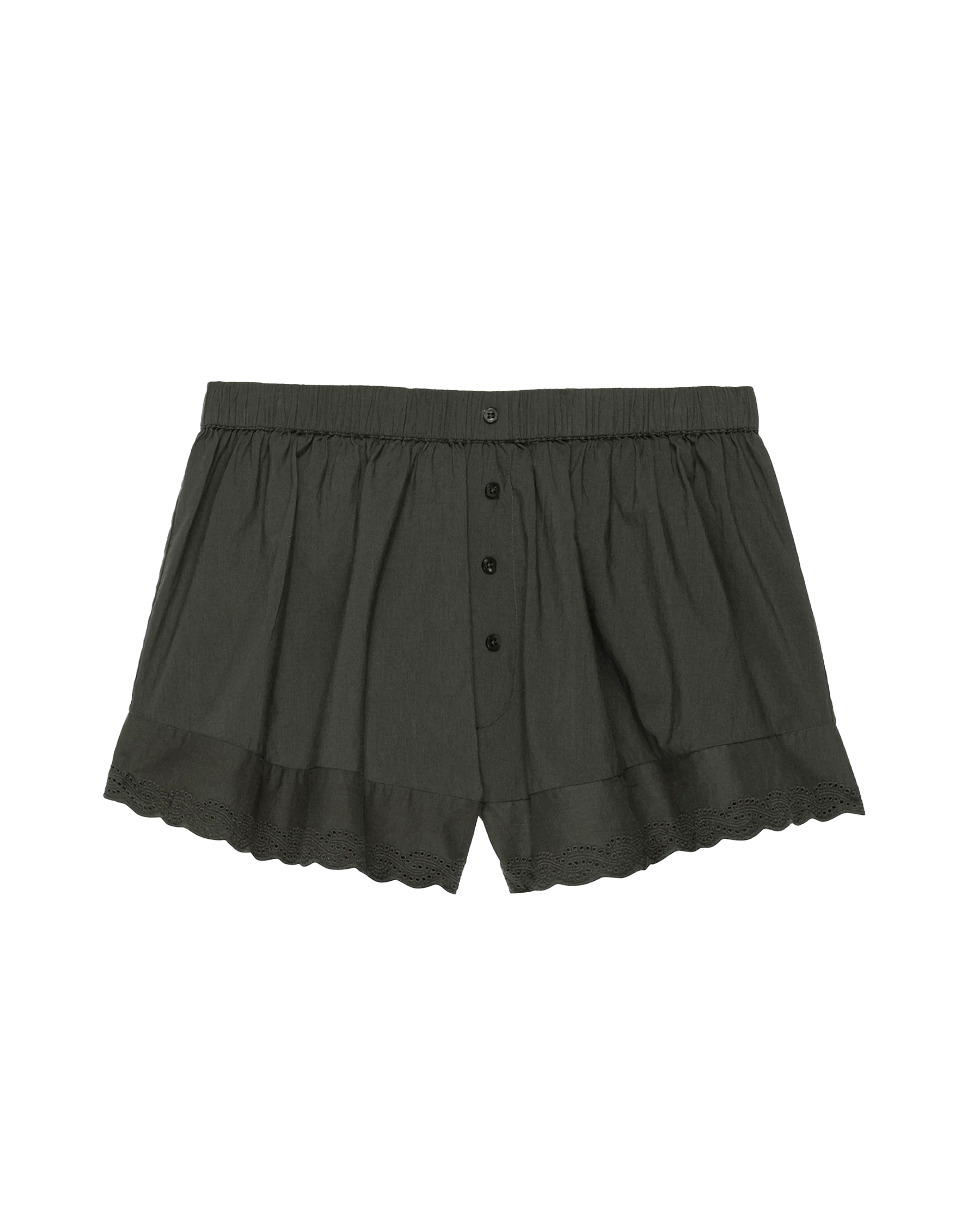 The Eyelet Tap Short. -- Black - Image 6