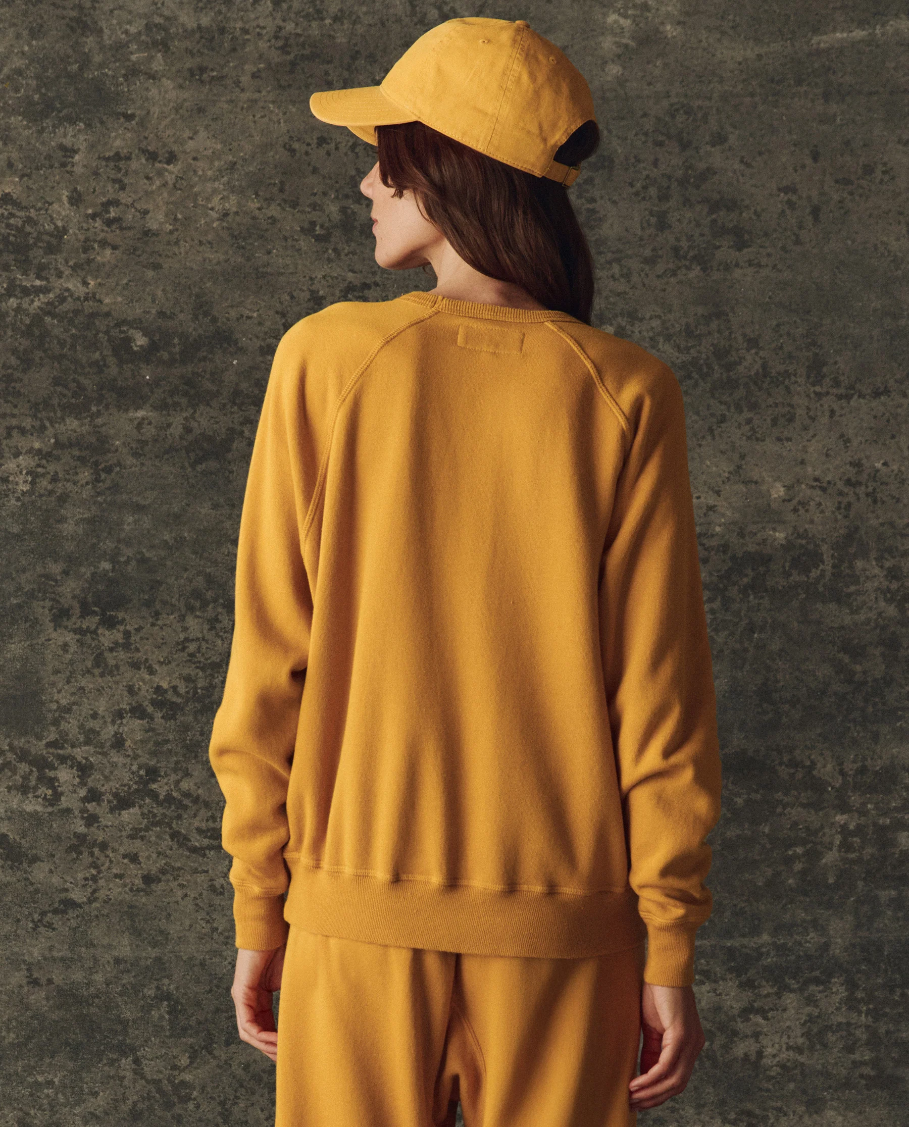 The Fleece Rookie Sweatshirt. Solid -- Bright Yellow - Image 3