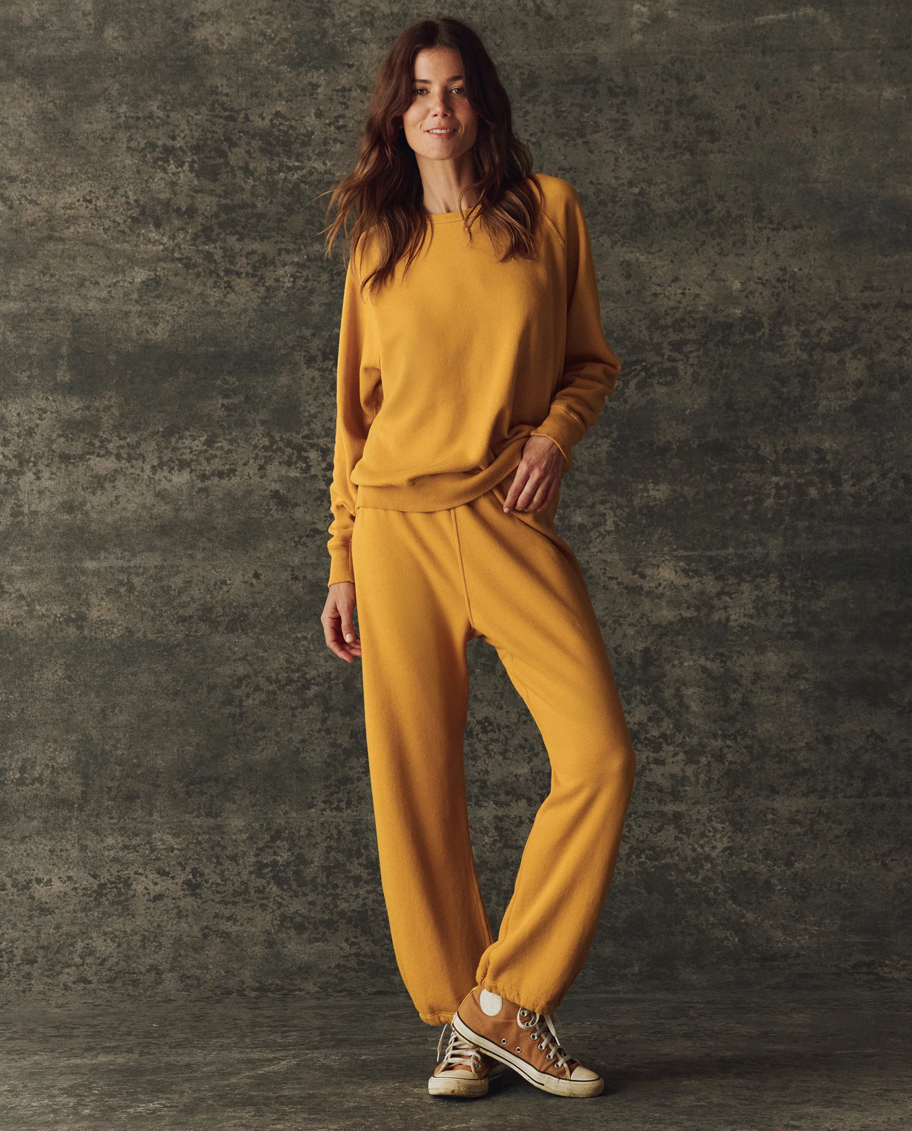 The Fleece Rookie Sweatshirt. Solid -- Bright Yellow - Image 5