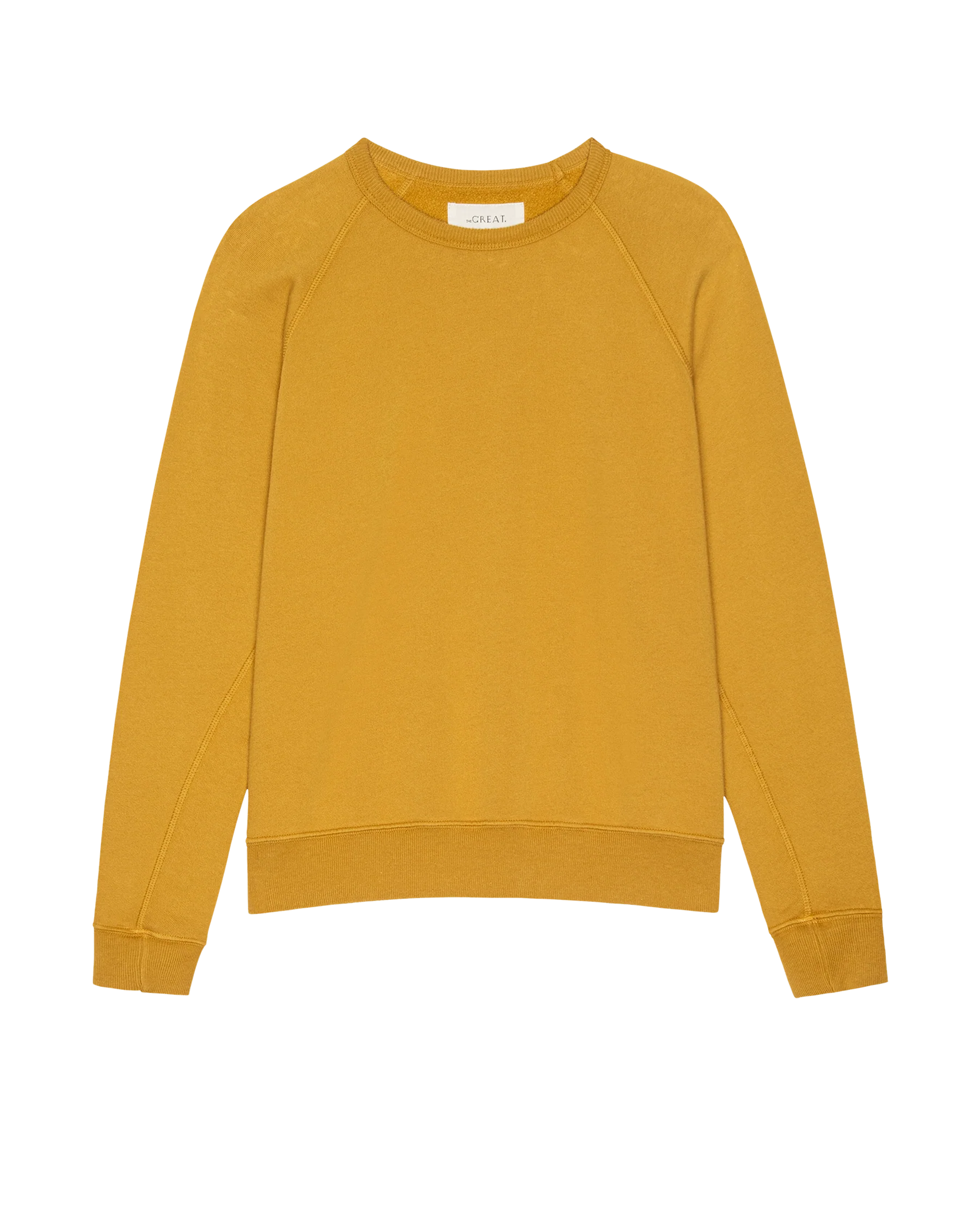 The Fleece Rookie Sweatshirt. Solid -- Bright Yellow - Image 6