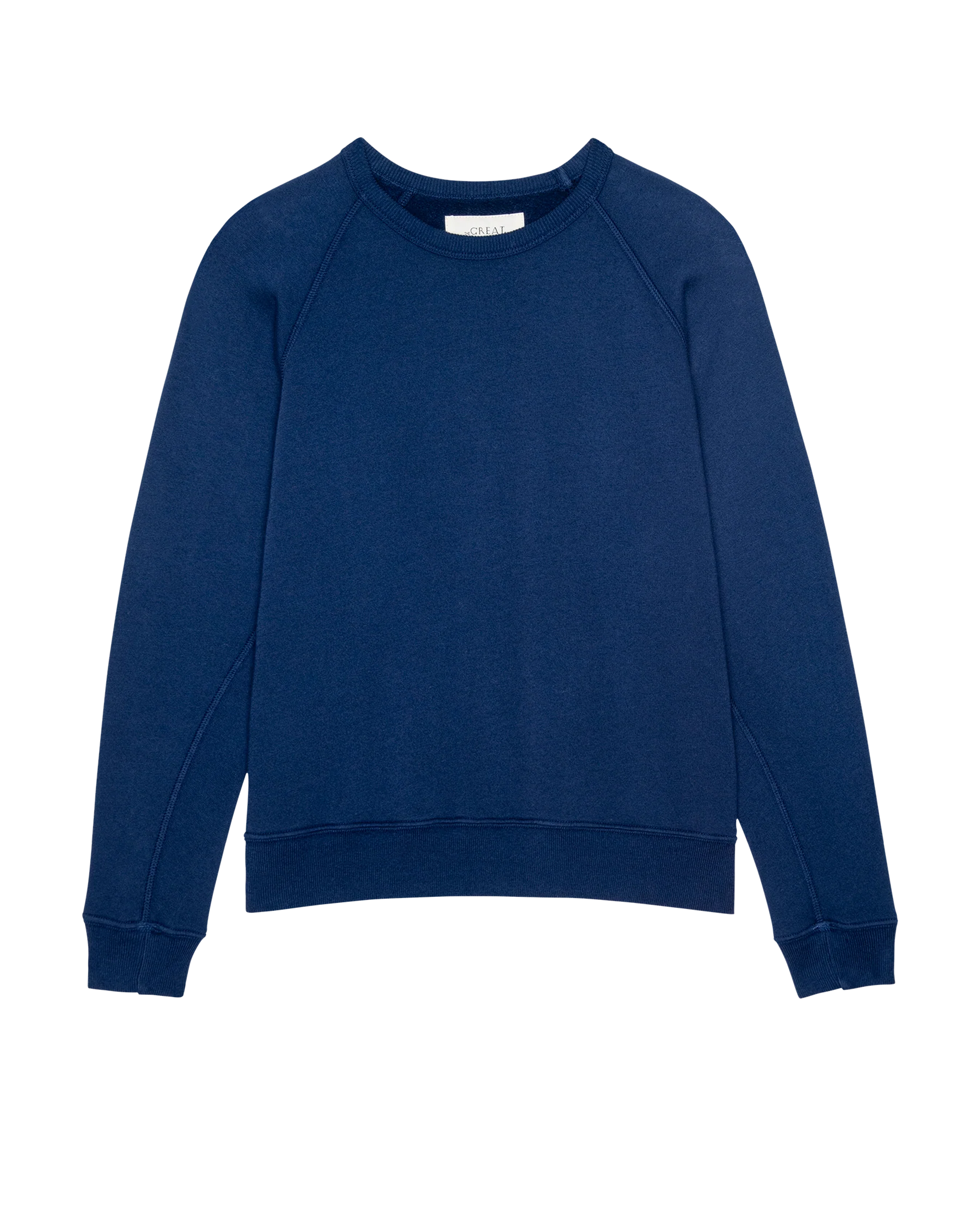 The Fleece Rookie Sweatshirt. Solid -- Navy - Image 5