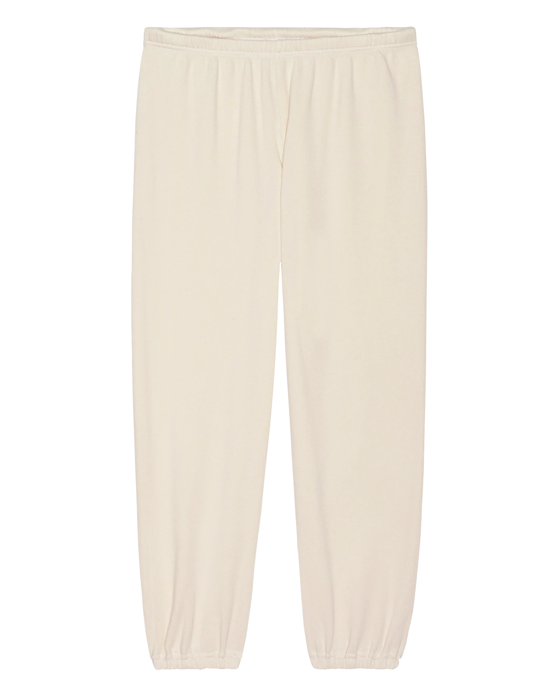 The Fleece Stadium Sweatpant. Solid -- Washed White - Image 6