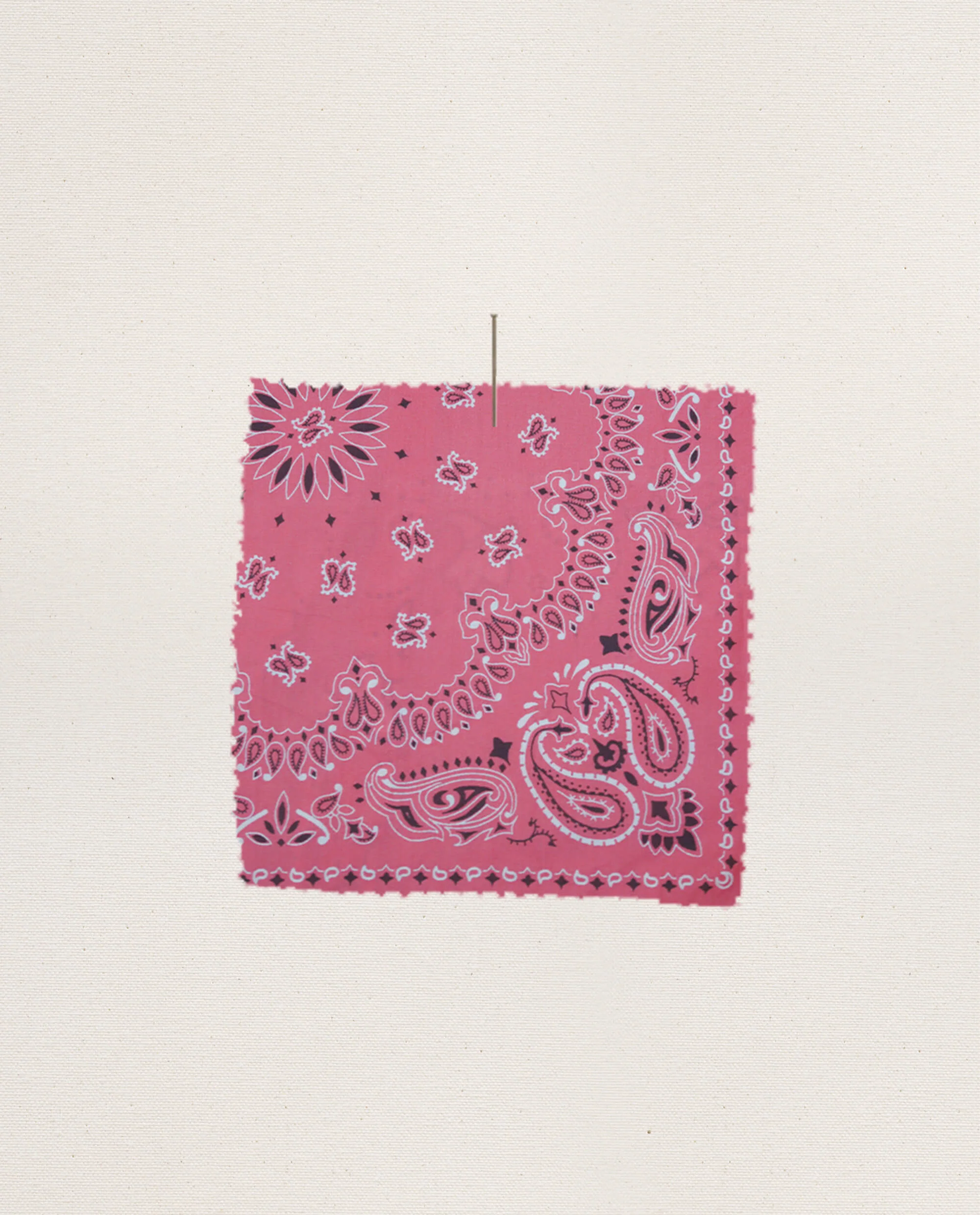 The Flutter Sleeve Sleep Dress. -- Pink Bandana Patchwork - Image 3