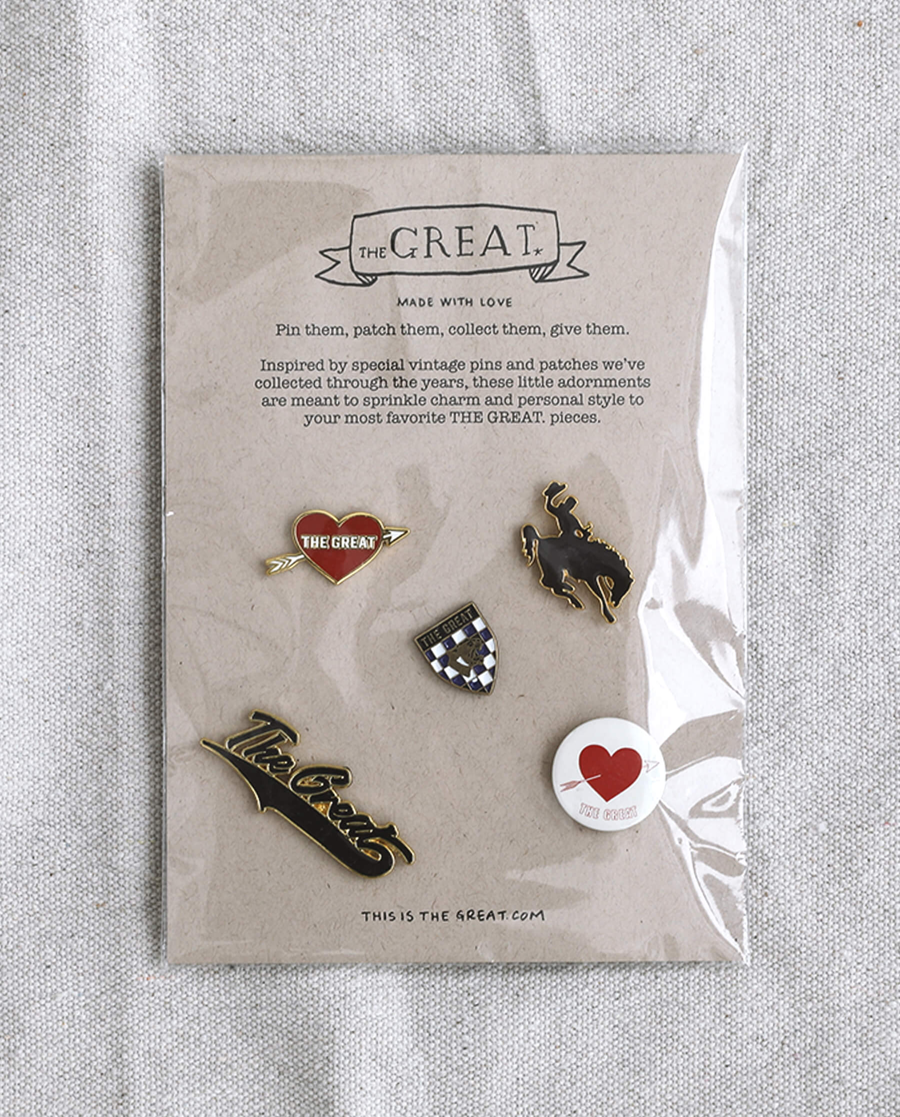 The Great Five Pack Enamel Pins. -- Multi Pack - Image 3