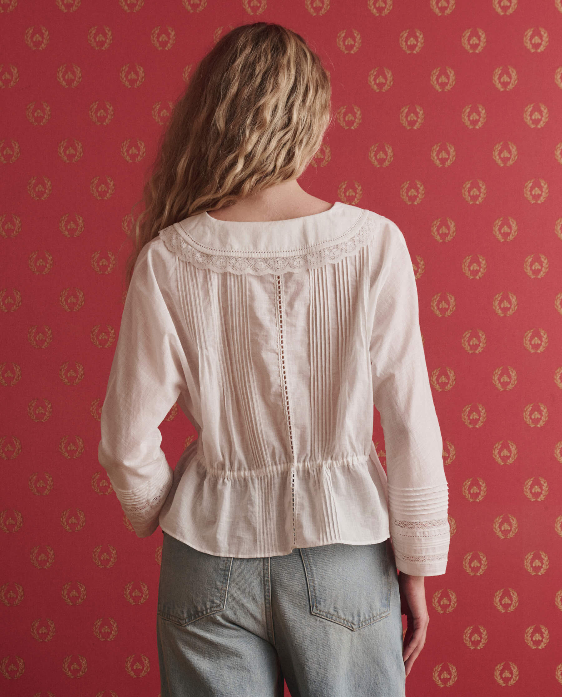 The Harper Top. -- True White - Image 4