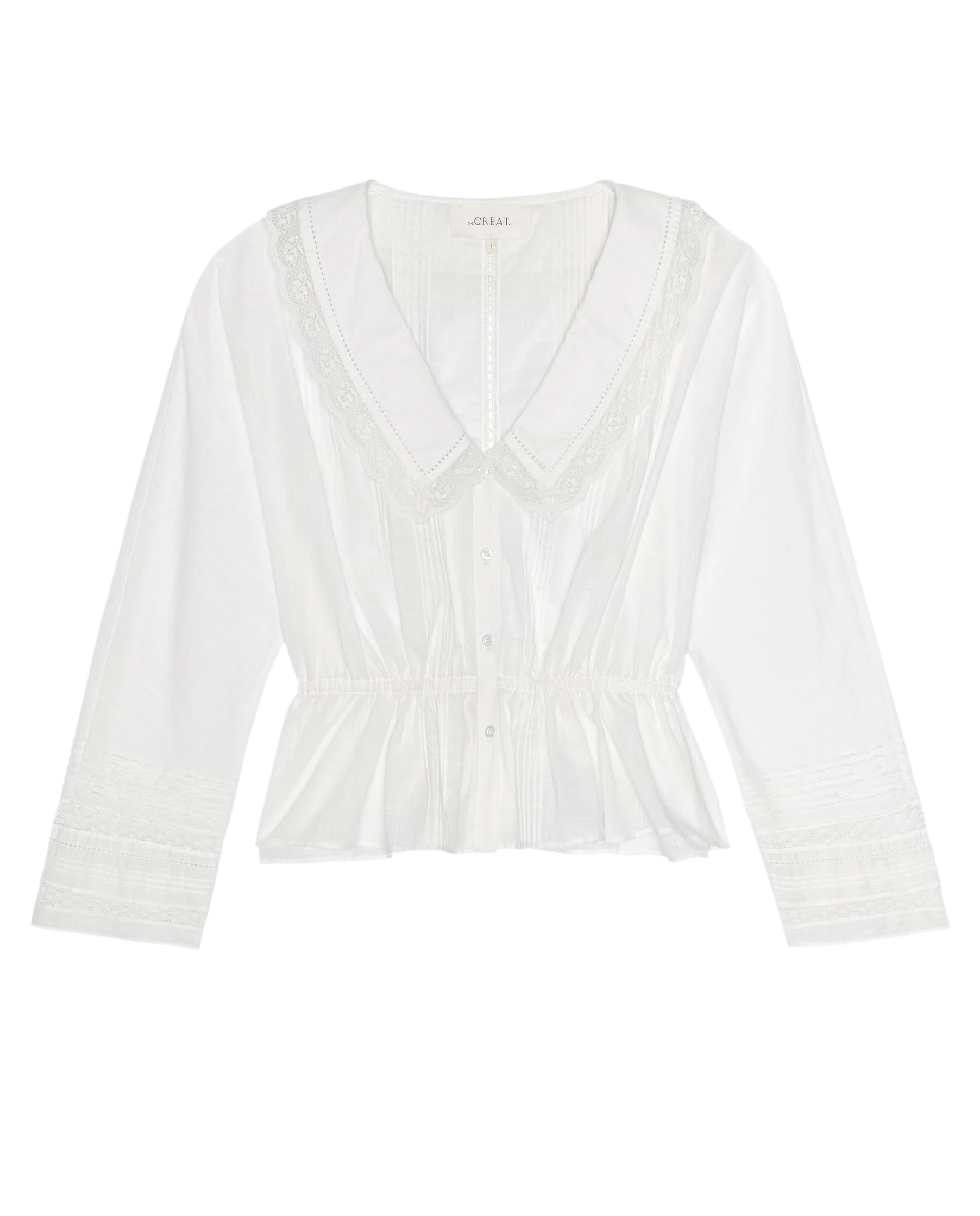 The Harper Top. -- True White - Image 5