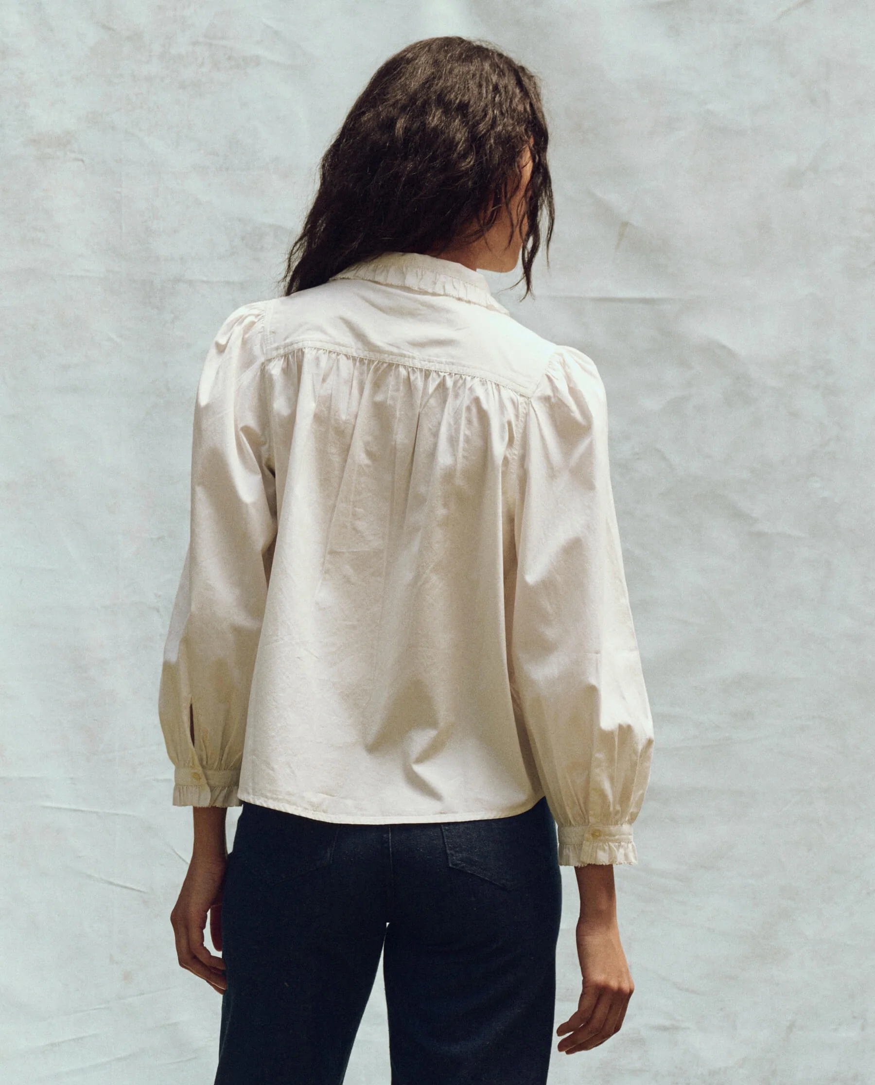 The Hemingway Top. -- White - Image 4