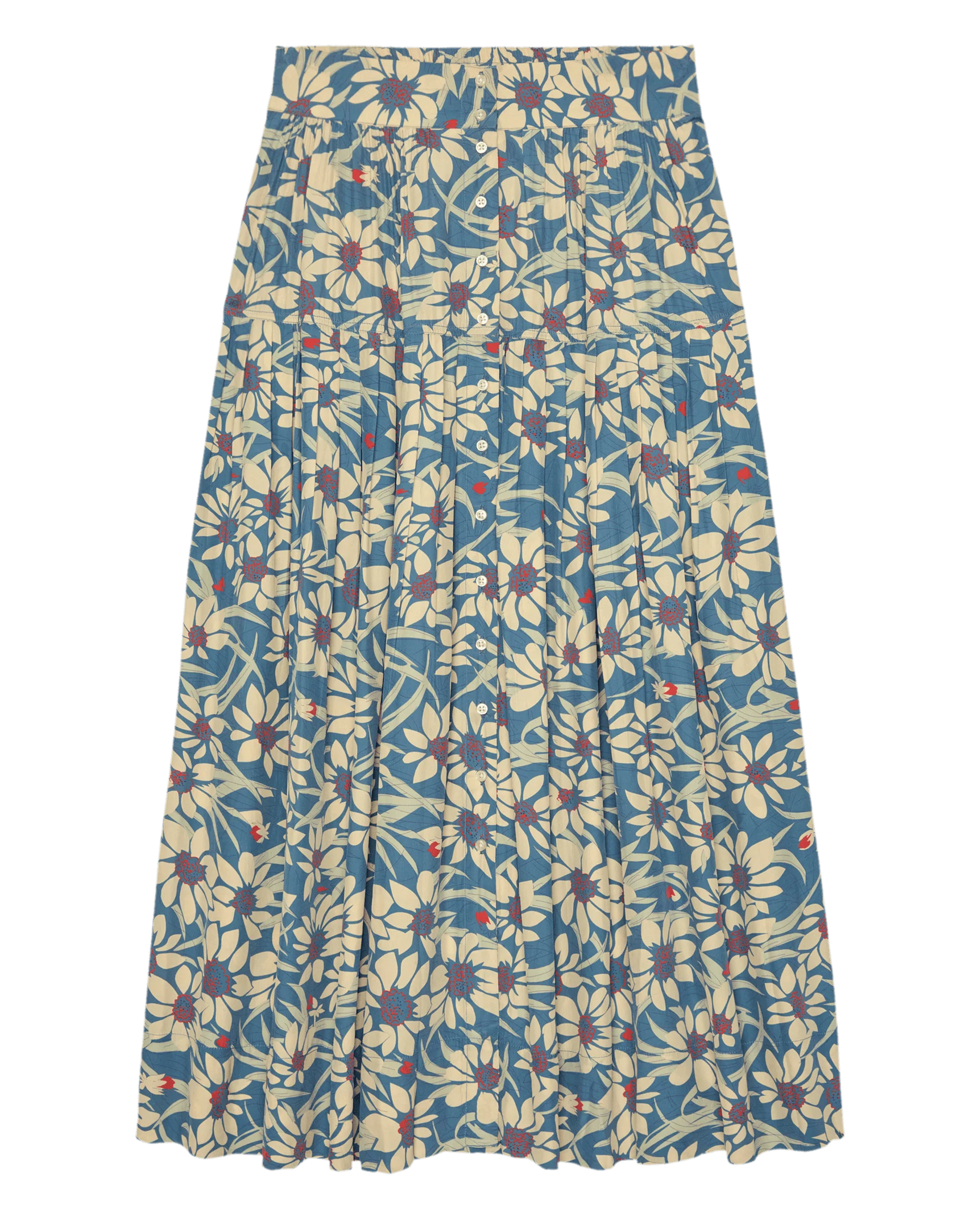 The Highland Skirt. -- Blue Scattered Bloom - Image 6