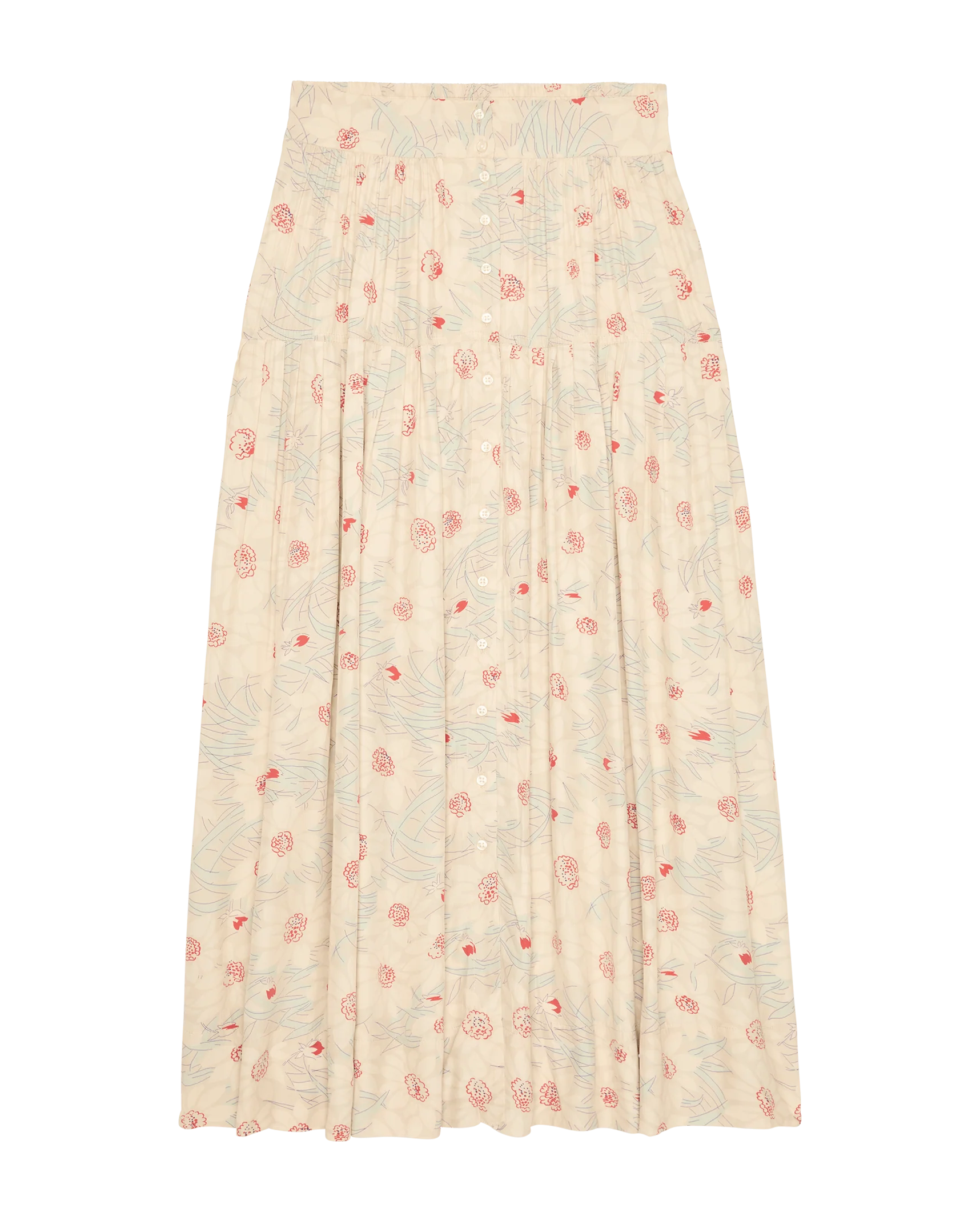 The Highland Skirt. -- Champagne Scattered Bloom - Image 6