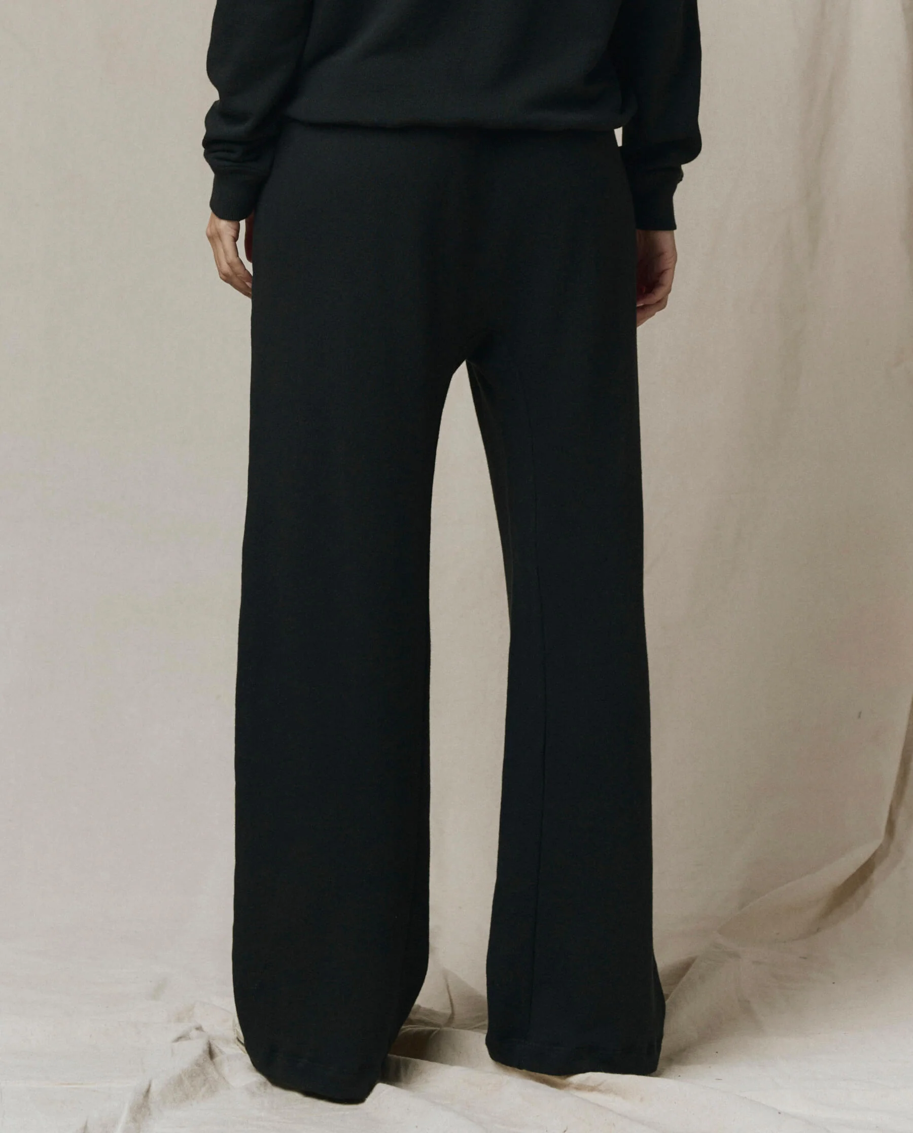 The Horseshoe Sweatpant. Solid -- Almost Black - Image 4