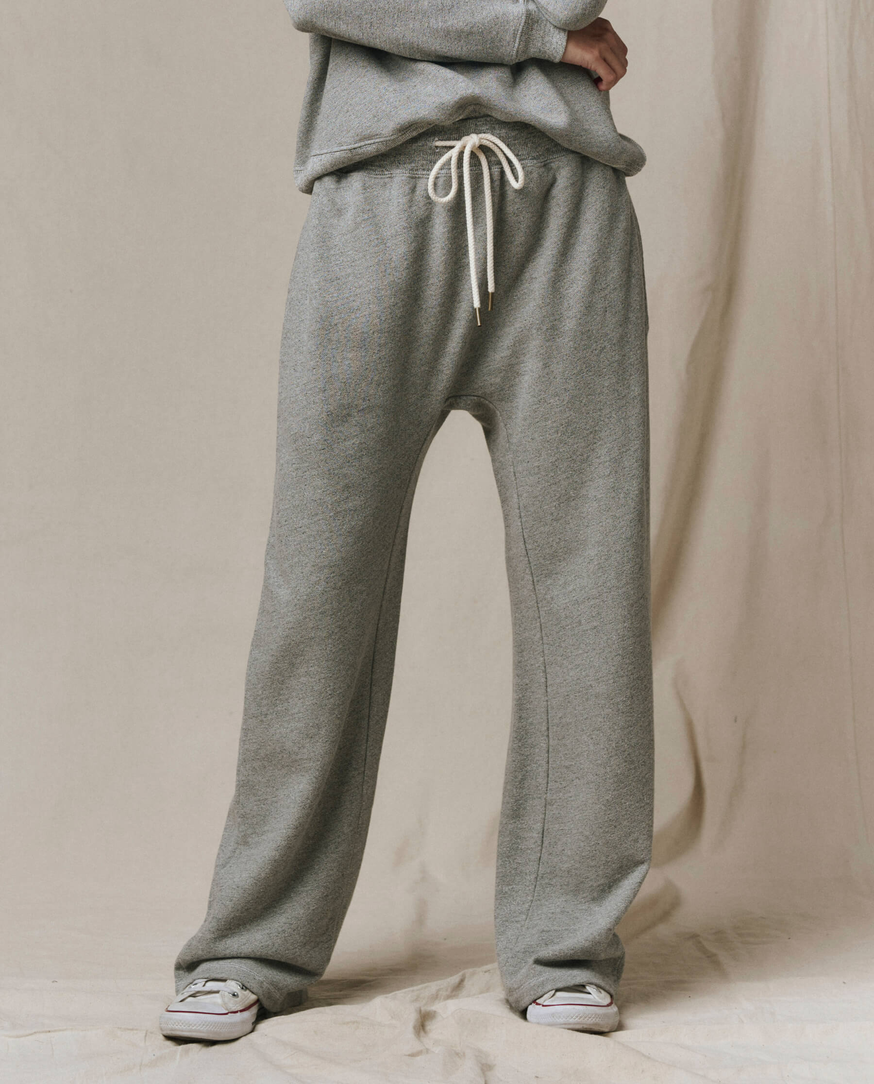 The Horseshoe Sweatpant. Solid -- Varsity Grey - Image 4