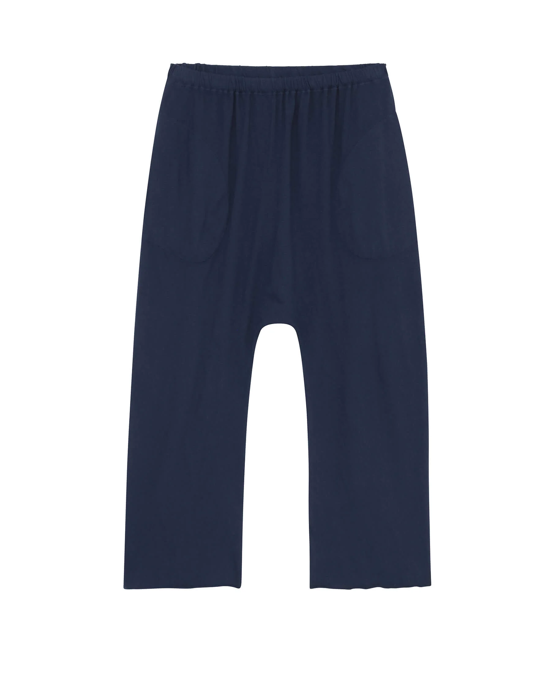 The Jersey Crop Pant. -- True Navy - Image 5