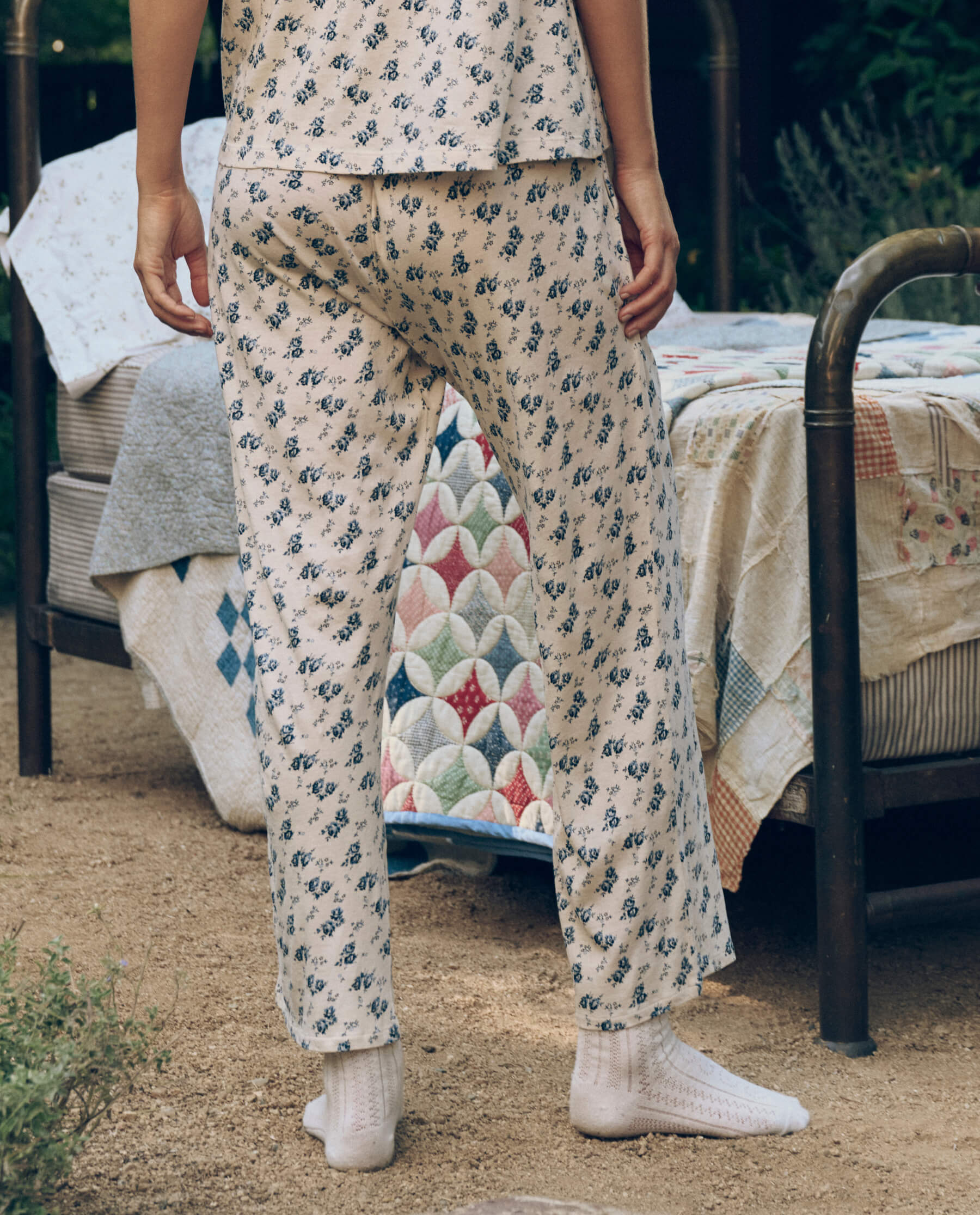 The Jersey Easy Sleep Pant. -- Indigo Rose - Image 4