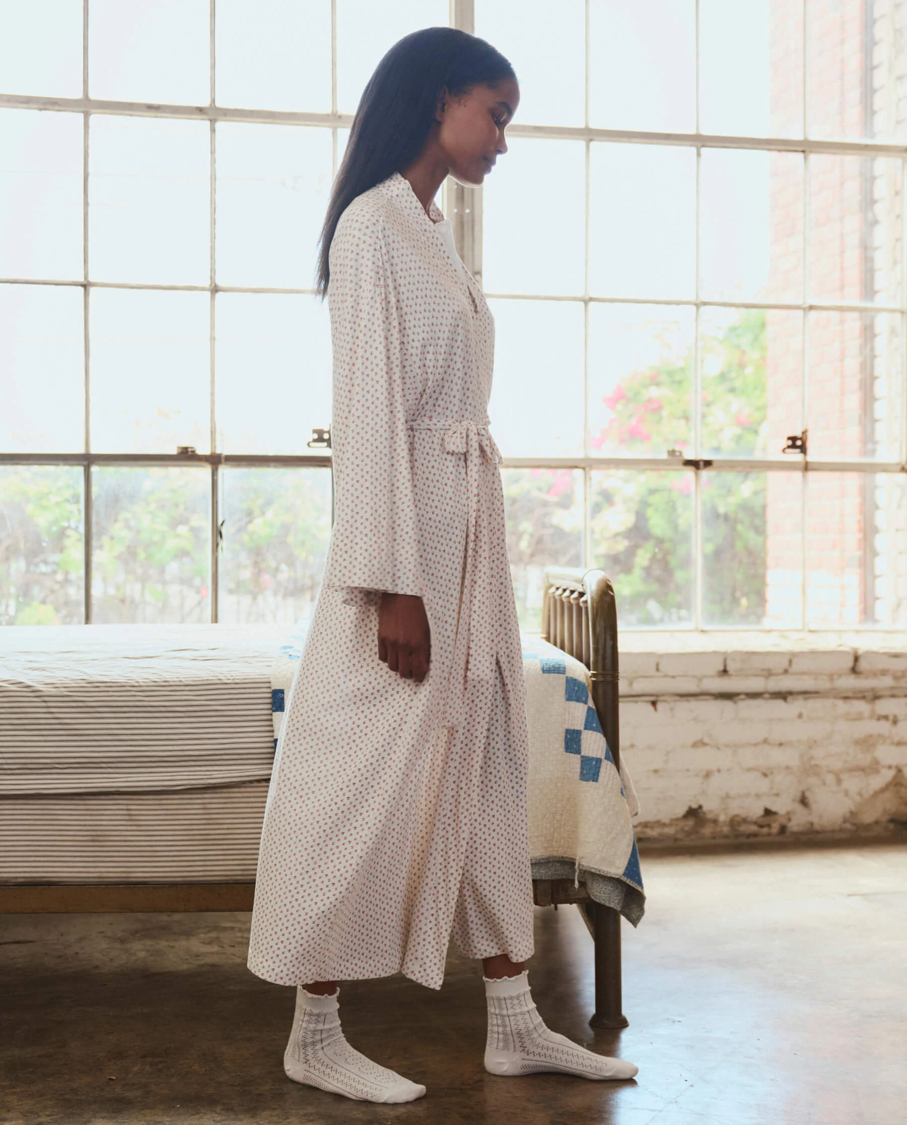 The Jersey Sleep Robe. -- Calico Rose - Image 5