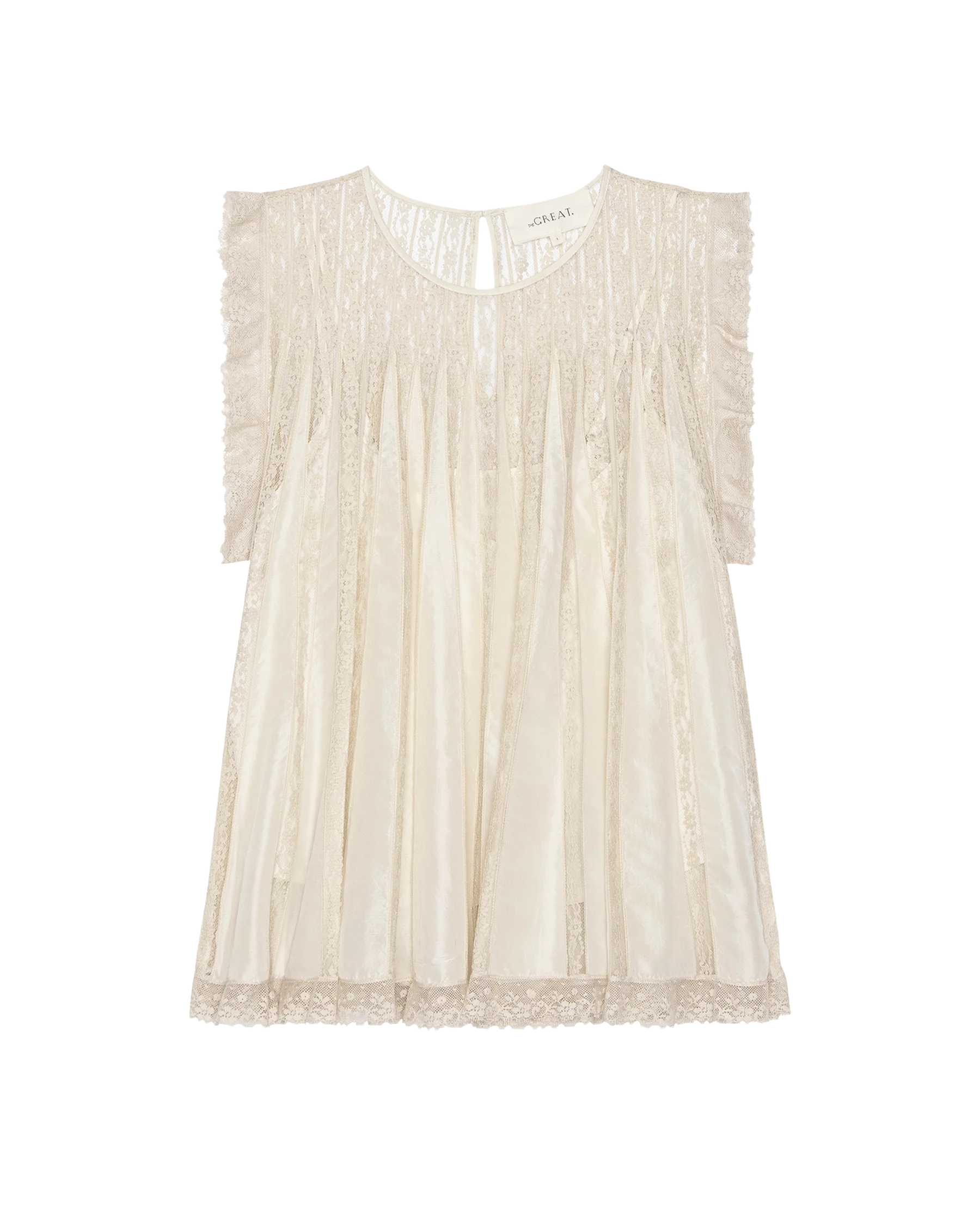 The Keepsake Lace Shell Top. -- Cream - Image 5